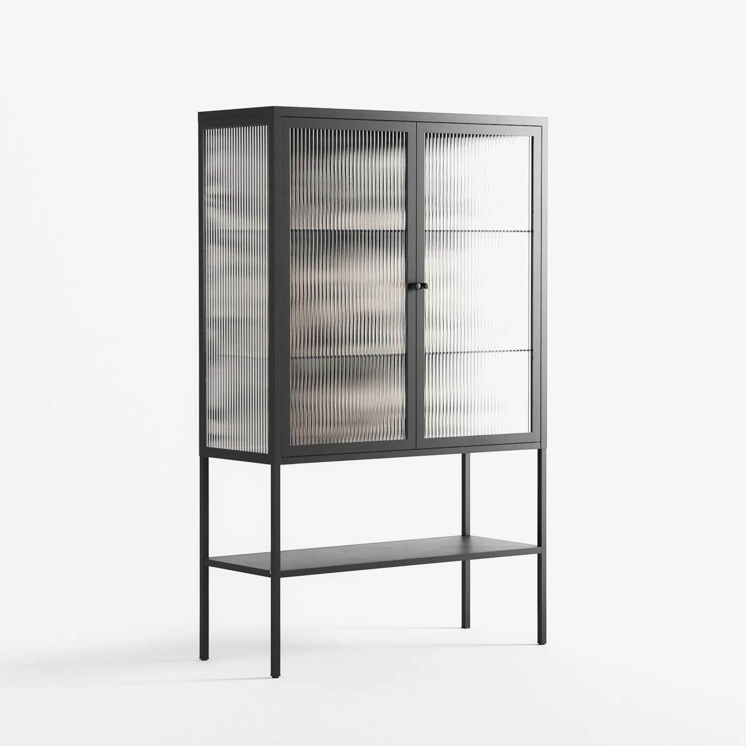 Prima Flora - Loft Cabinet - Amy Suther - Antracite - Reeded glass - Image 4