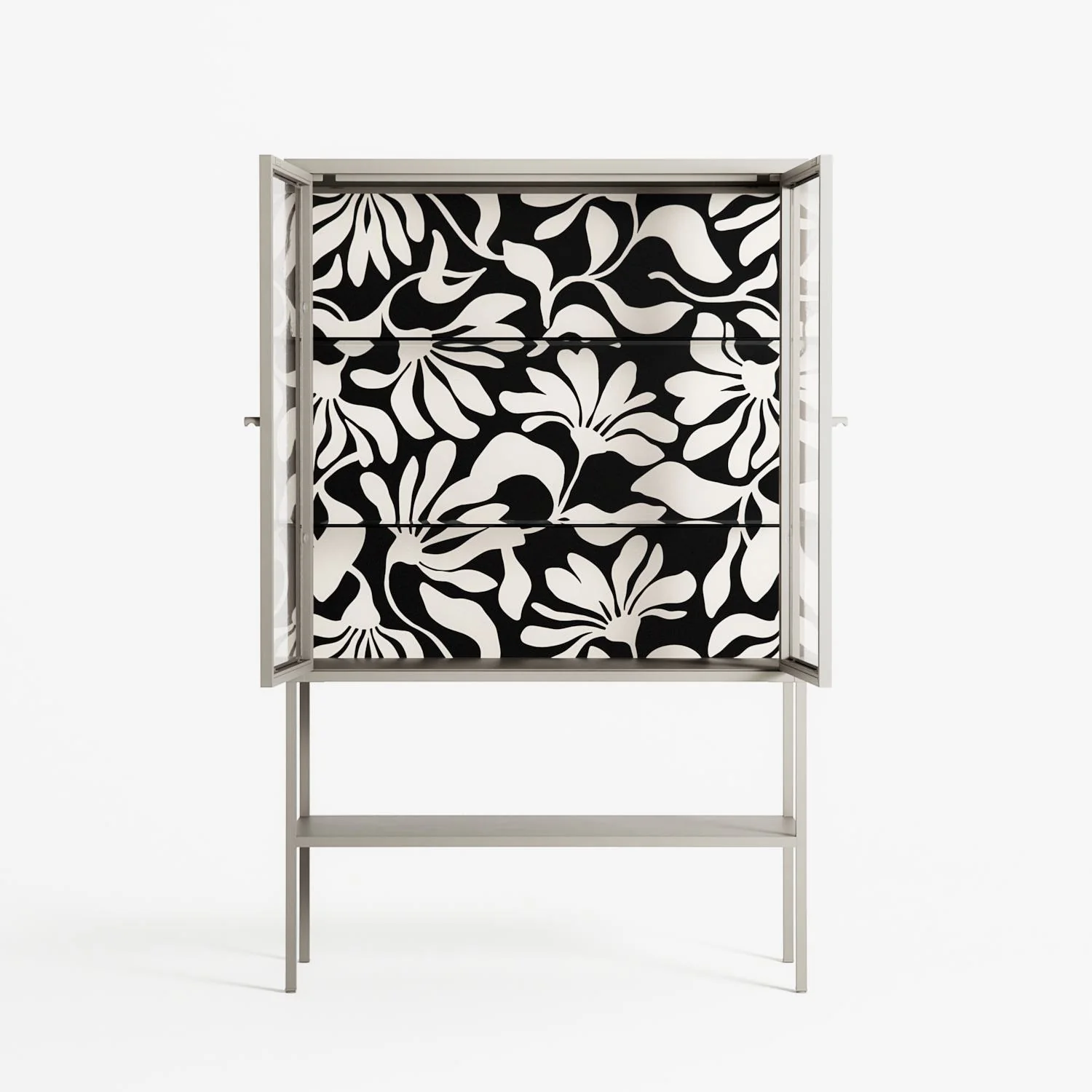 Prima Flora - Loft Cabinet - Amy Suther - Pebble - Clear glass - Image 3