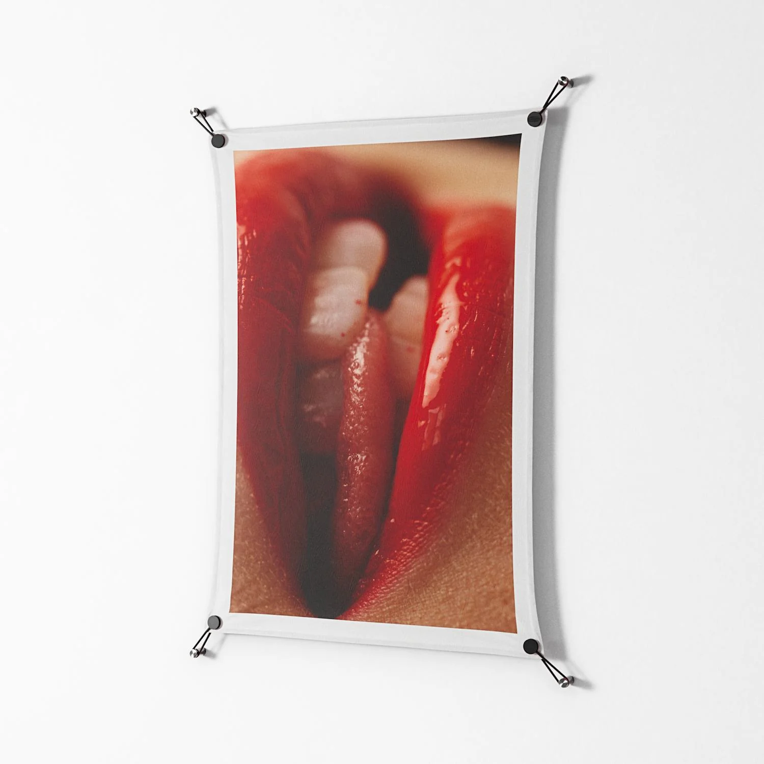 Red 2 - Work On Wall - Nadia Ryder - Black - 70 x 100 cm - Image 2