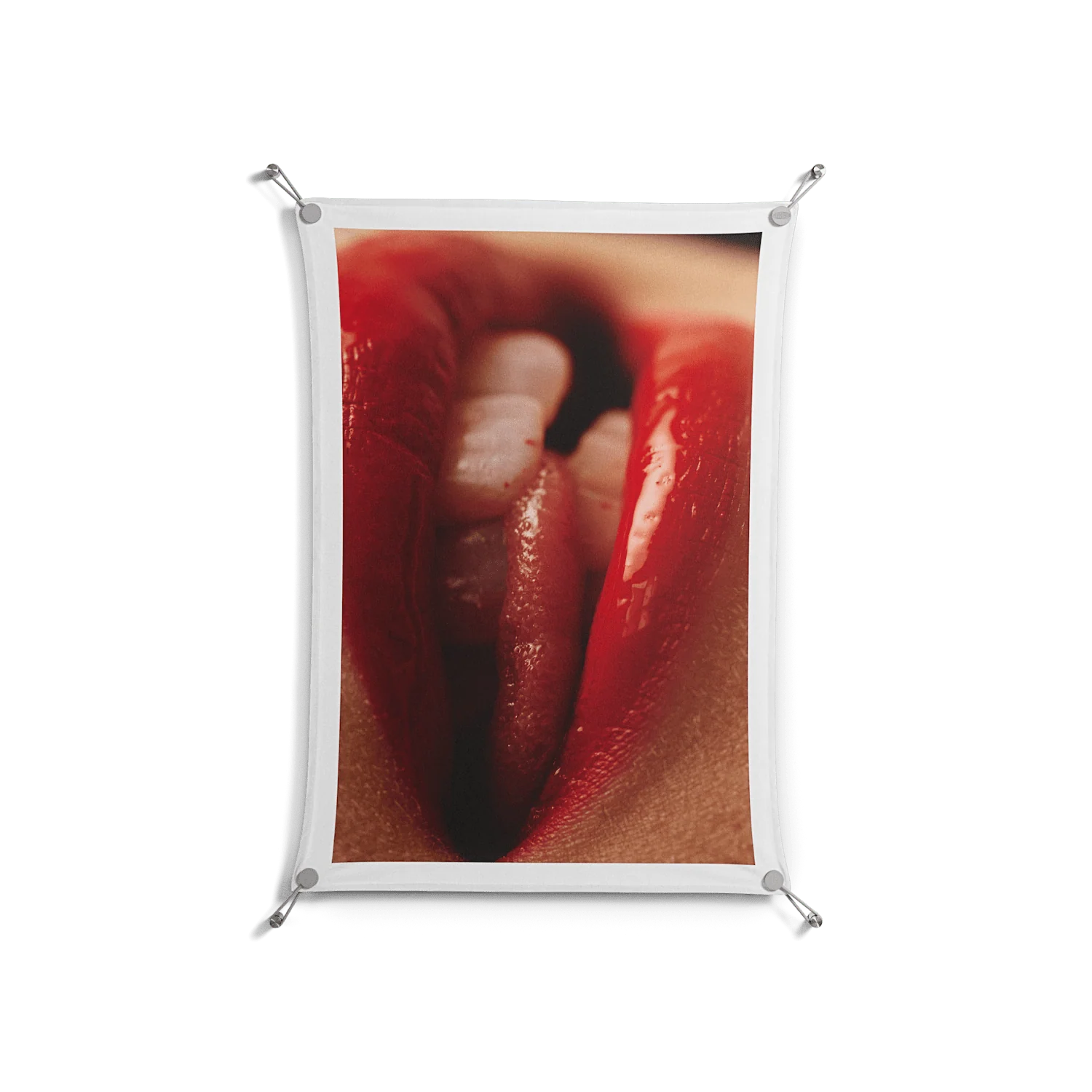 Red 2 - Work On Wall - Nadia Ryder - Silver - 70 x 100 cm