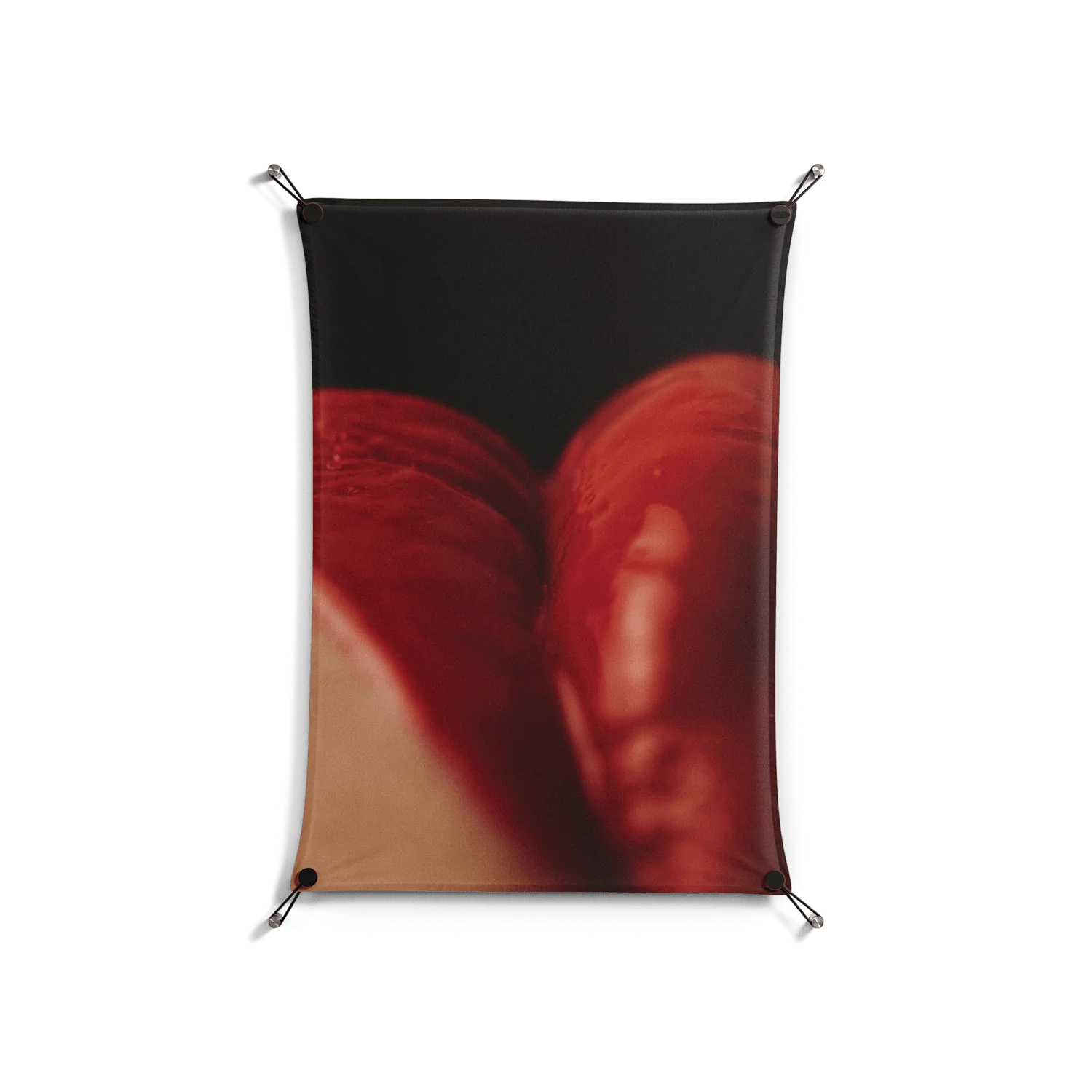 Red 3 - Work On Wall - Nadia Ryder - Black - 70 x 100 cm