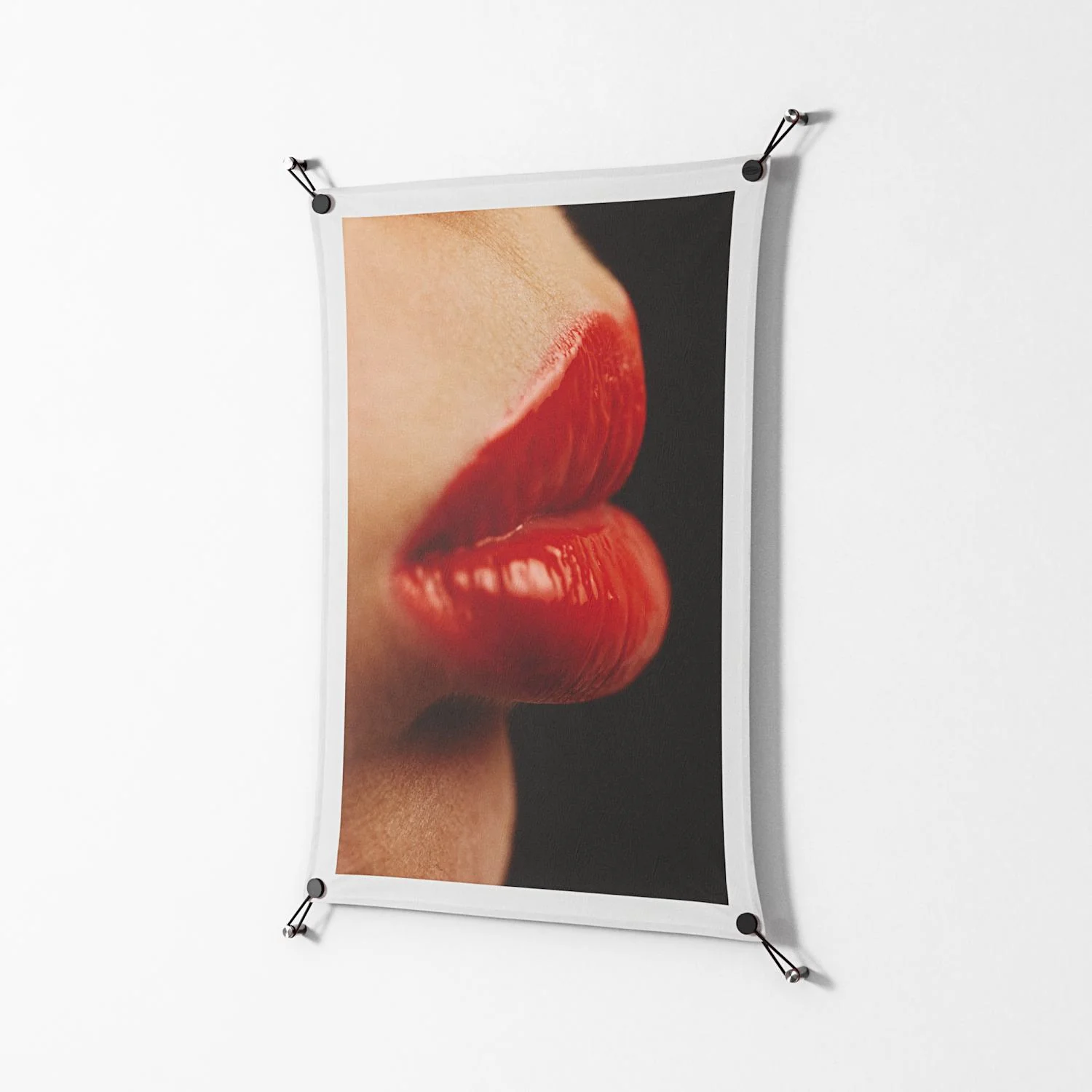 Red 4 - Work On Wall - Nadia Ryder - Black - 70 x 100 cm - Image 2