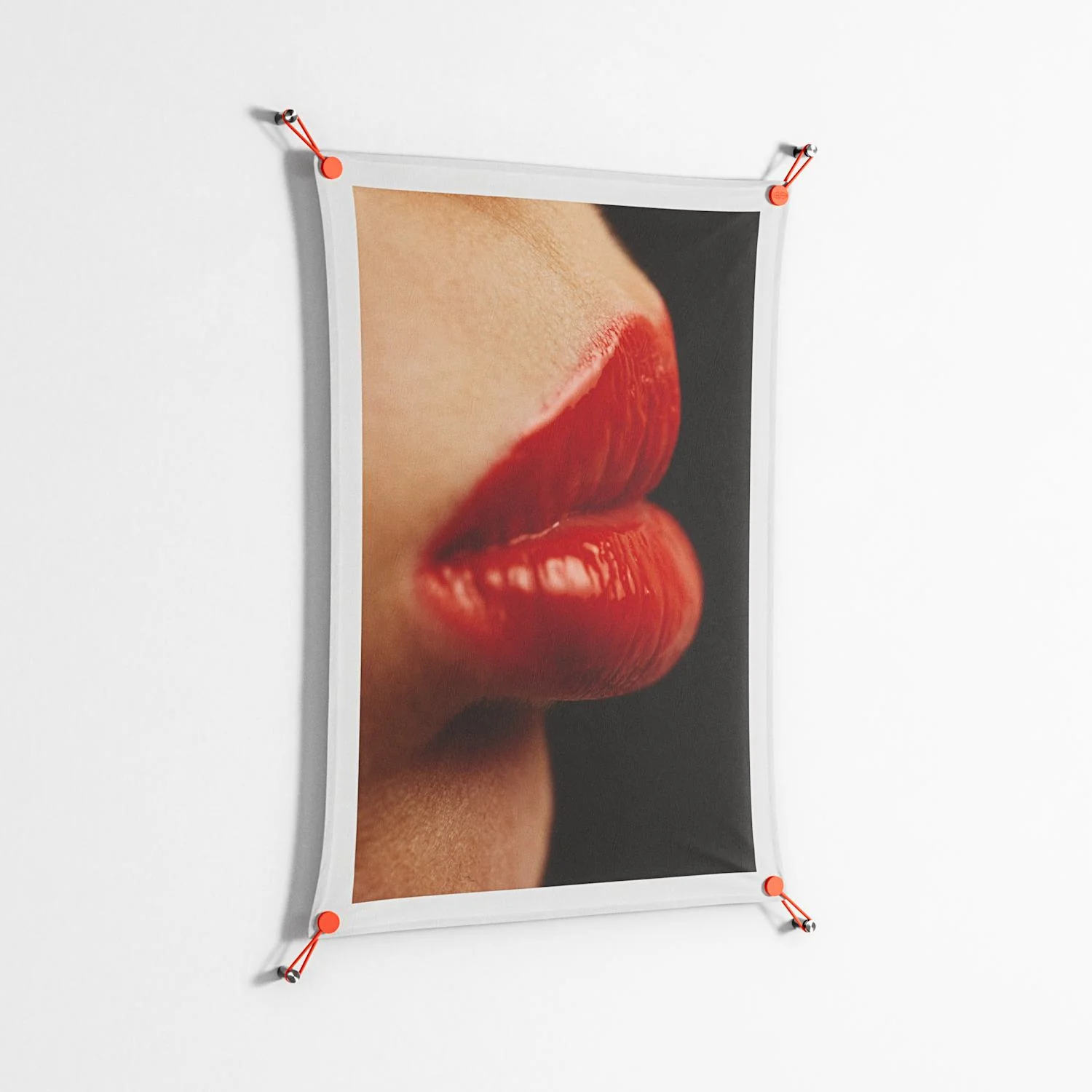 Red 4 - Work On Wall - Nadia Ryder - Orange - 70 x 100 cm - Image 2