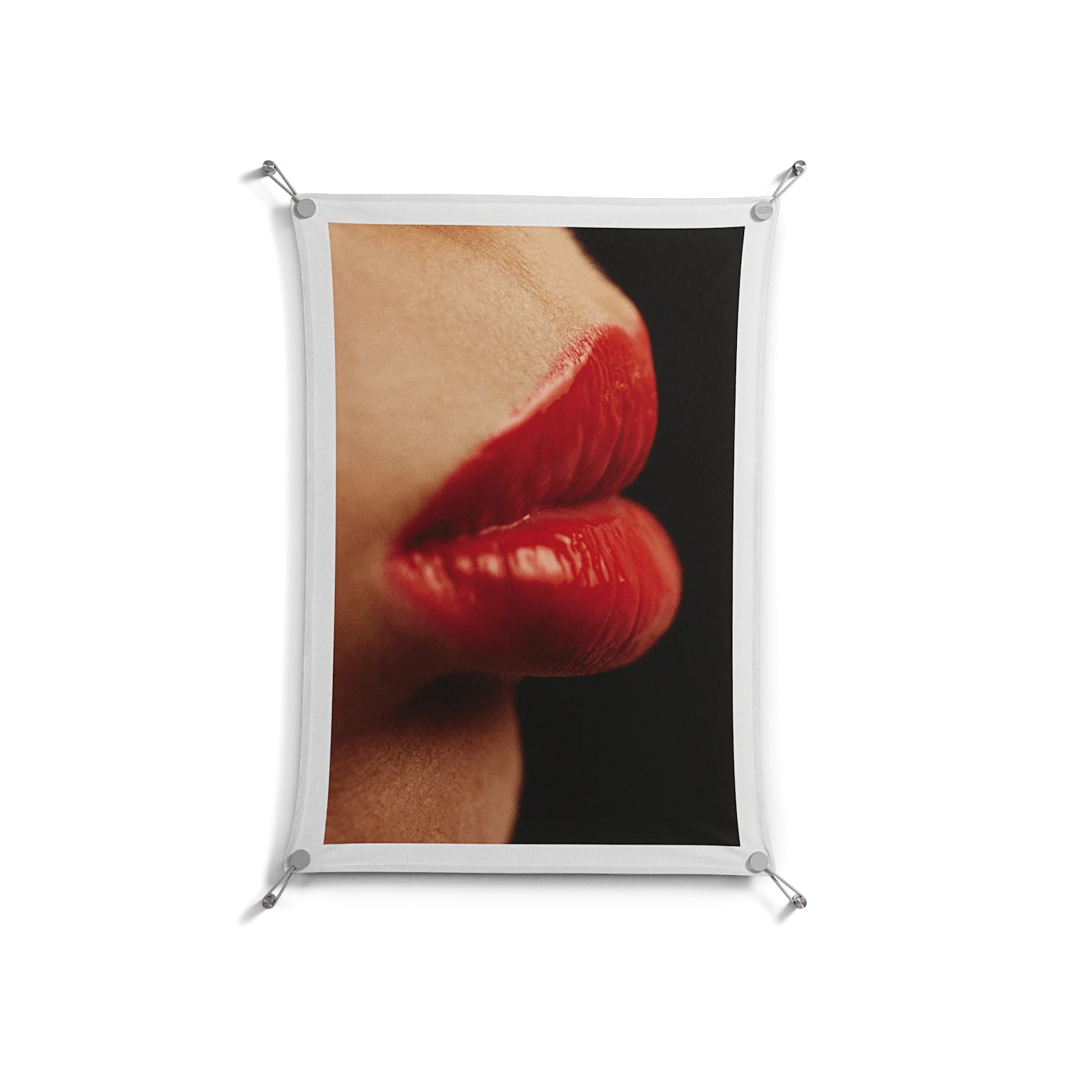 Red 4 - Work On Wall - Nadia Ryder - Silver - 70 x 100 cm