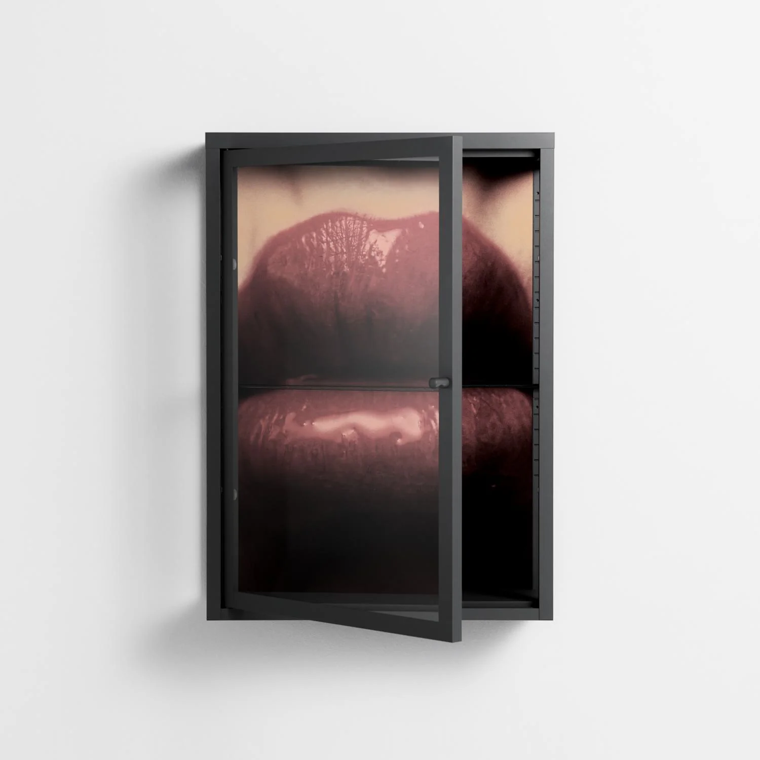 Red - Wall Cabinet - Nadia Ryder - Antracite - Clear glass - Image 2