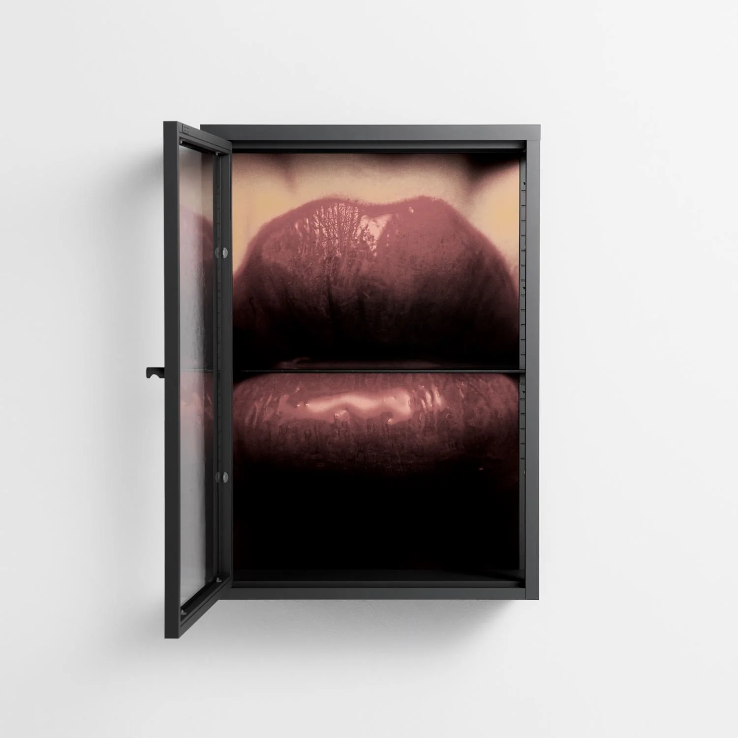 Red - Wall Cabinet - Nadia Ryder - Antracite - Clear glass - Image 3