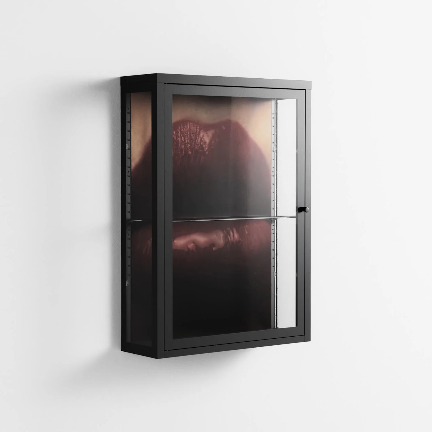 Red - Wall Cabinet - Nadia Ryder - Antracite - Clear glass - Image 4
