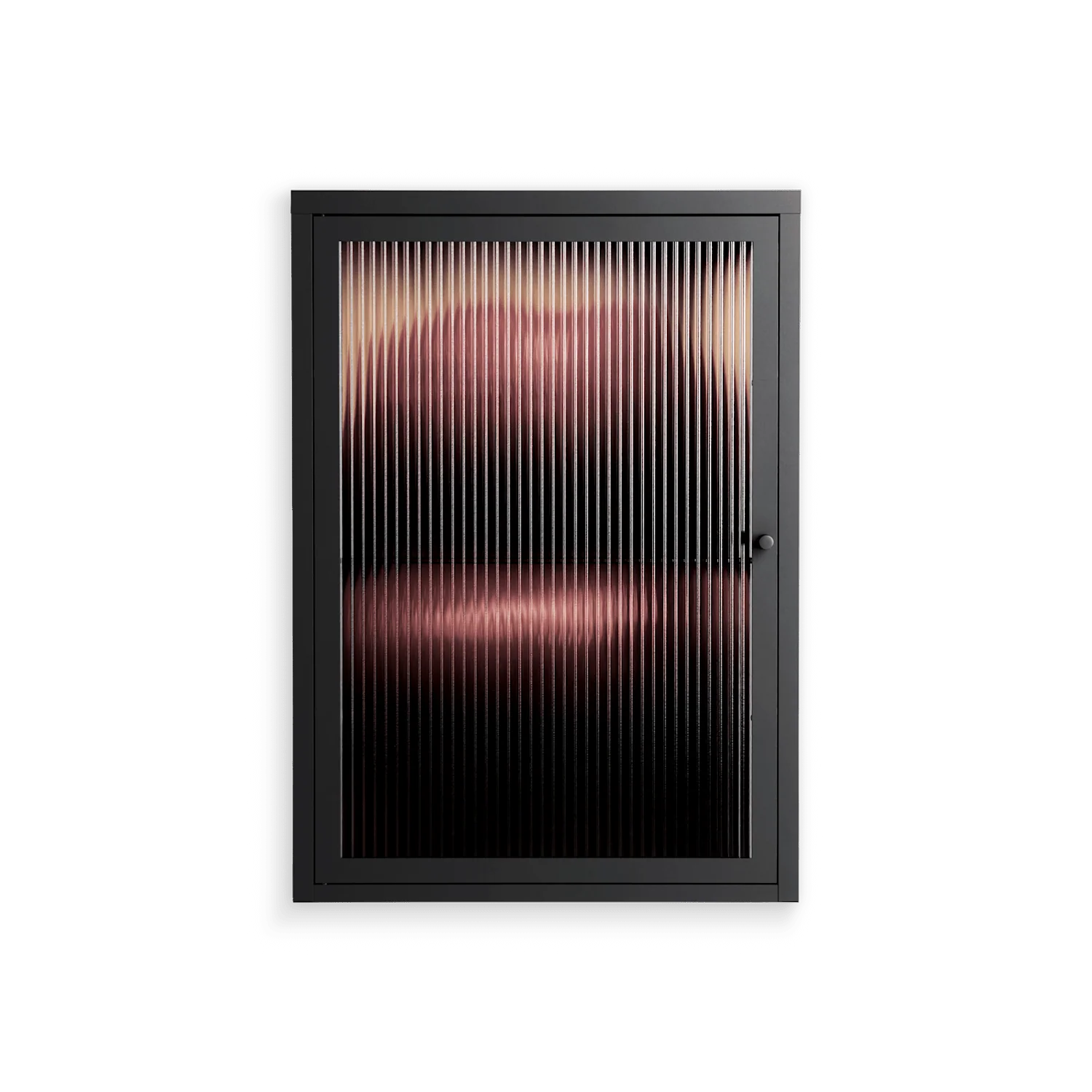 Red - Wall Cabinet - Nadia Ryder - Antracite - Reeded glass
