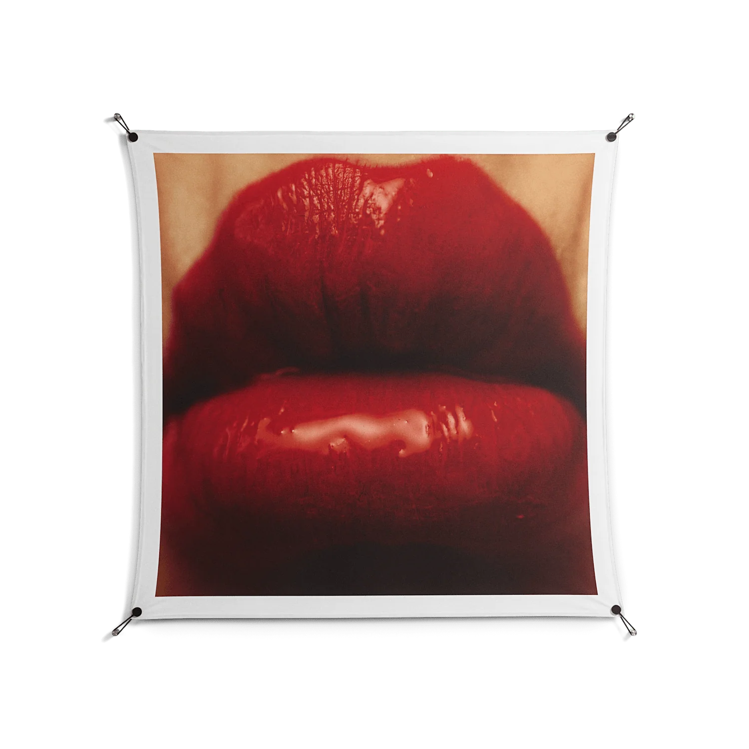 Red - Work On Wall - Nadia Ryder - Black - 140 x 140 cm