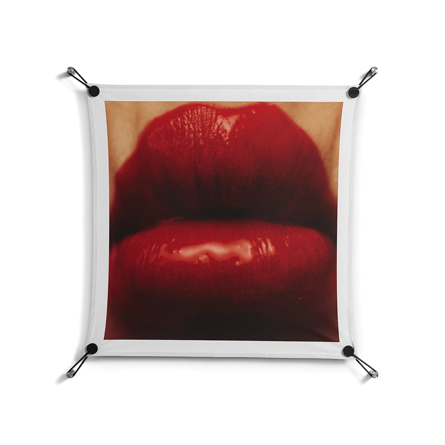 Red - Work On Wall - Nadia Ryder - Black - 70 x 70 cm