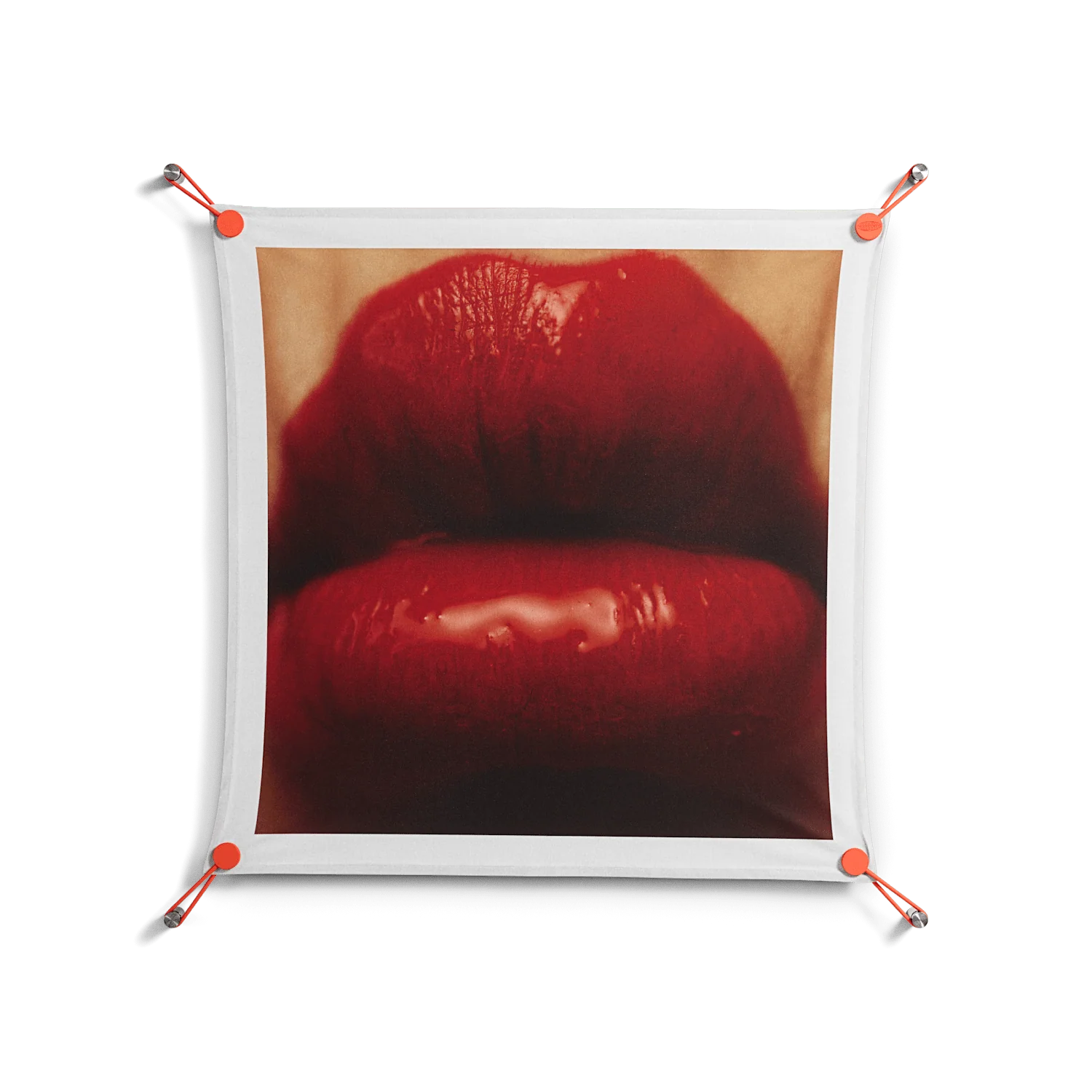 Red - Work On Wall - Nadia Ryder - Orange - 70 x 70 cm