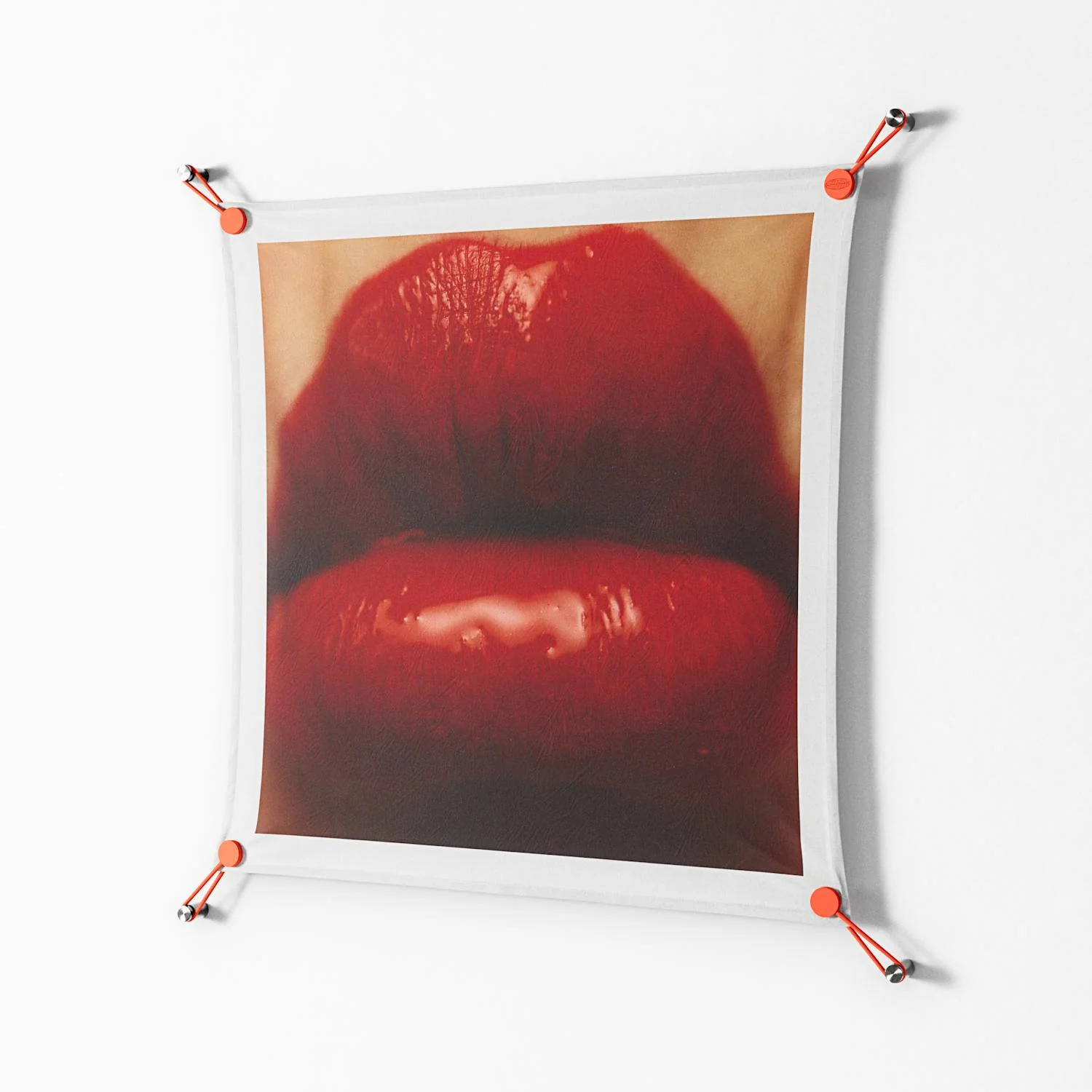 Red - Work On Wall - Nadia Ryder - Orange - 70 x 70 cm - Image 2