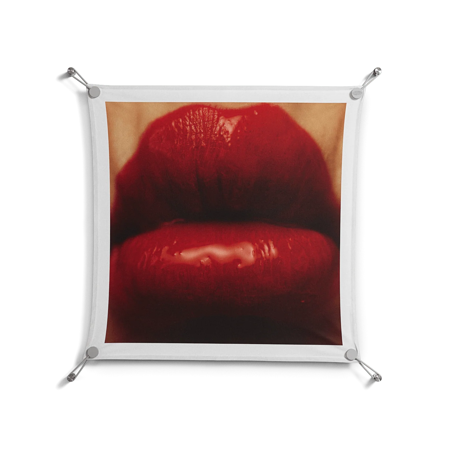Red - Work On Wall - Nadia Ryder - Silver - 70 x 70 cm