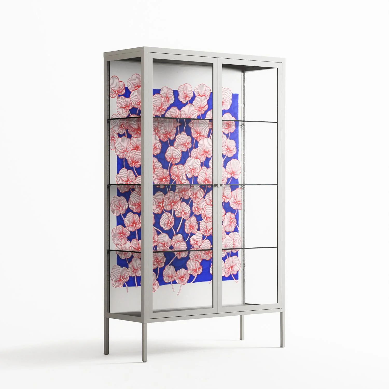 Redblooms - Cabinet - Katie O’Shea - Chalk - Clear glass - Image 4