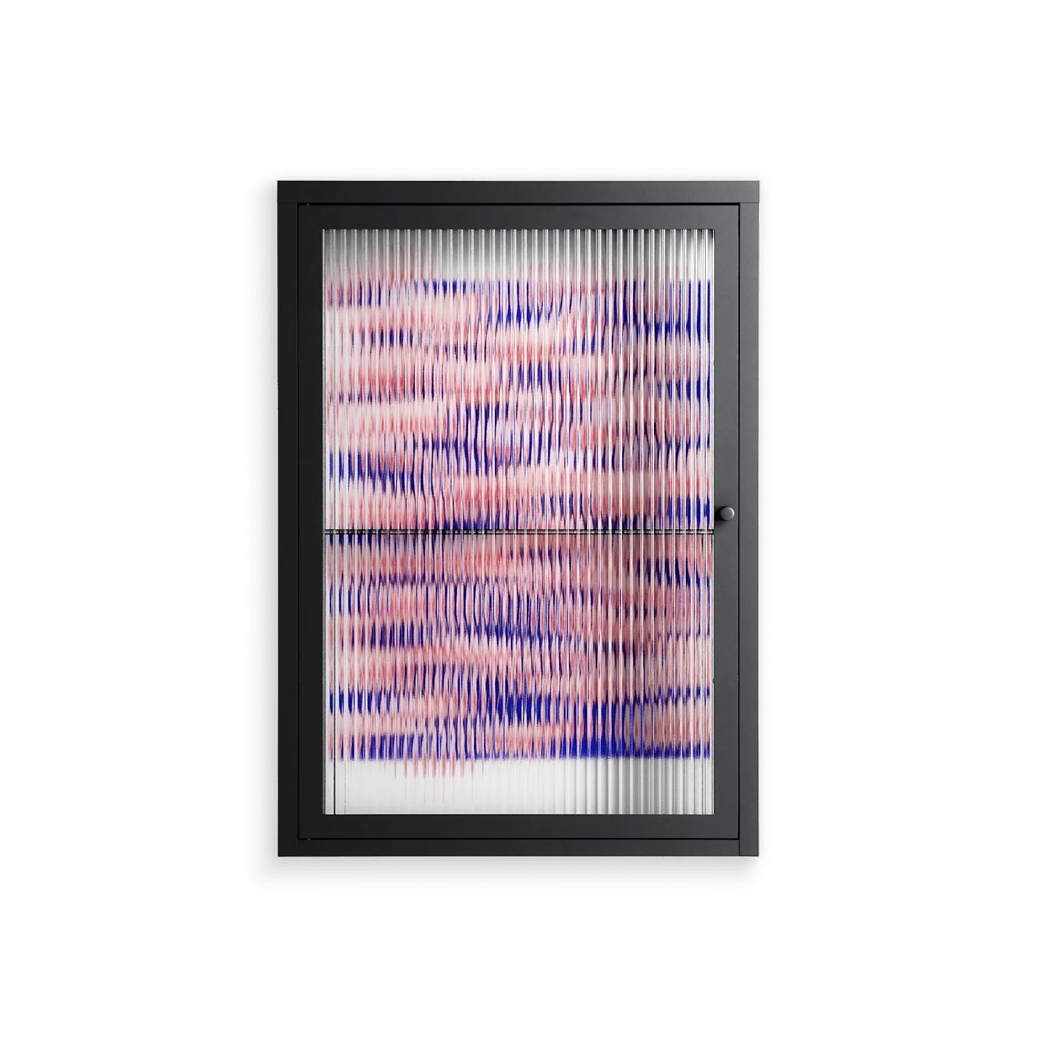 Redblooms - Wall Cabinet - Katie O’Shea - Antracite - Reeded glass