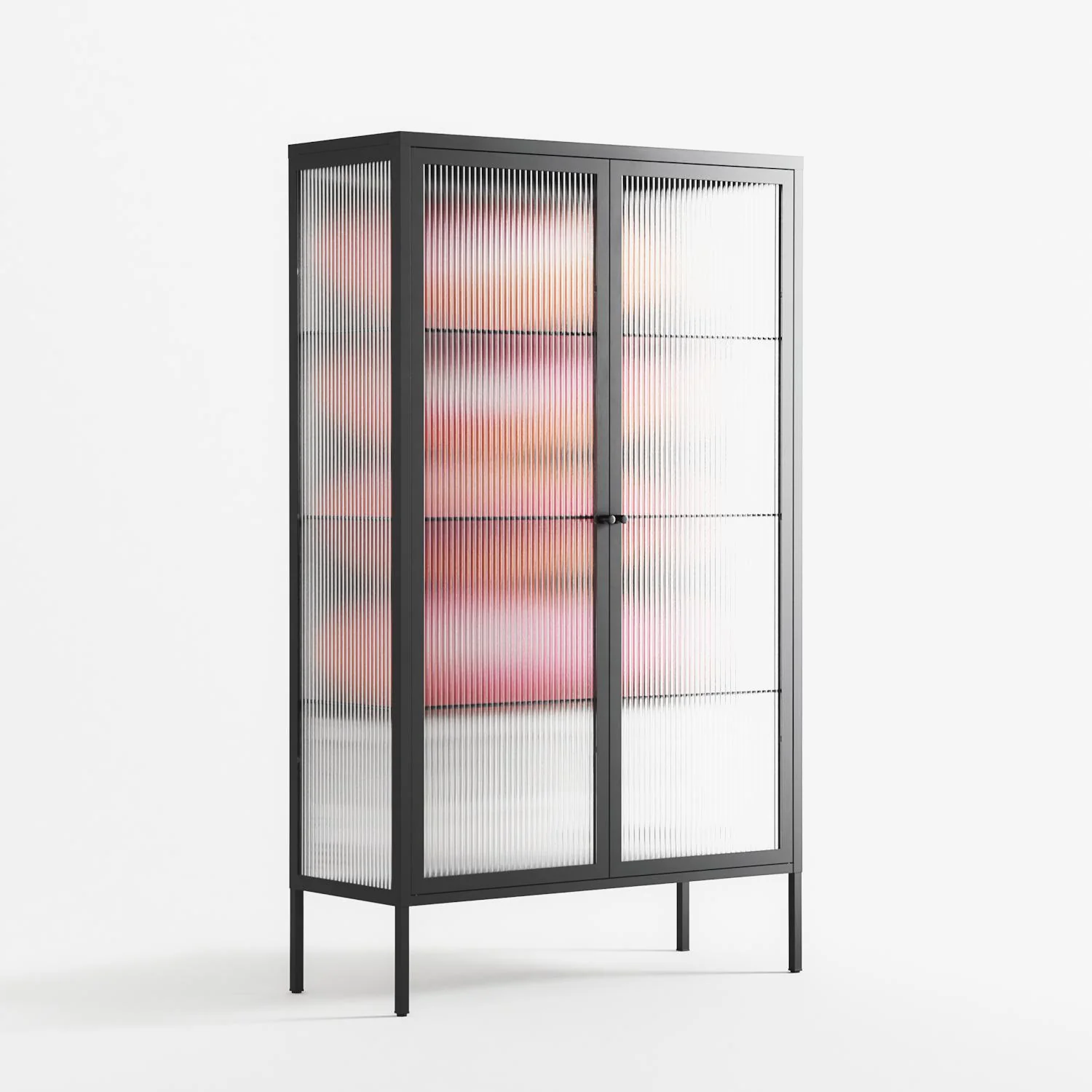 Repeating - Cabinet - Alexander Khabbazi - Antracite - Reeded glass - Image 4