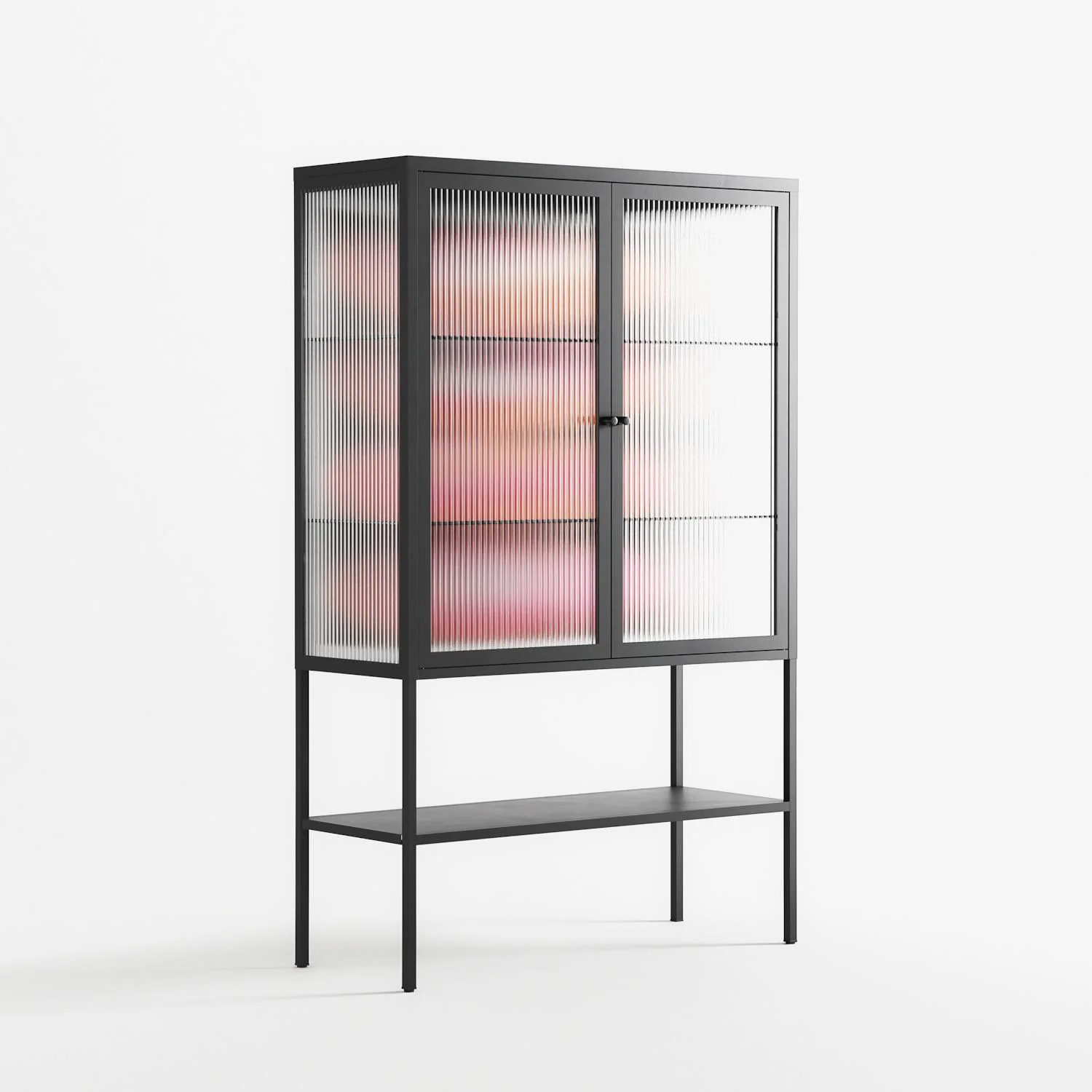 Repeating - Loft Cabinet - Alexander Khabbazi - Antracite - Reeded glass - Image 4