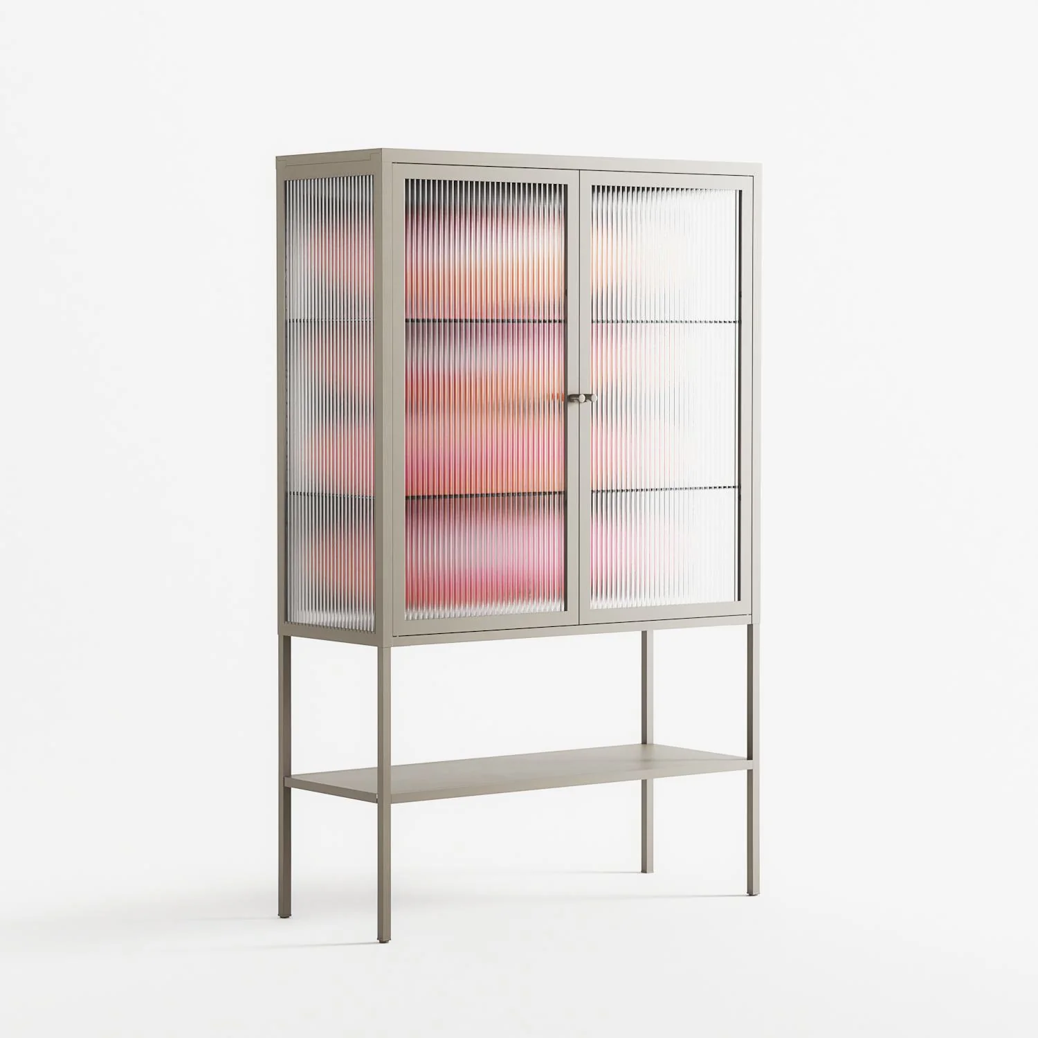 Repeating - Loft Cabinet - Alexander Khabbazi - Pebble - Reeded glass - Image 4