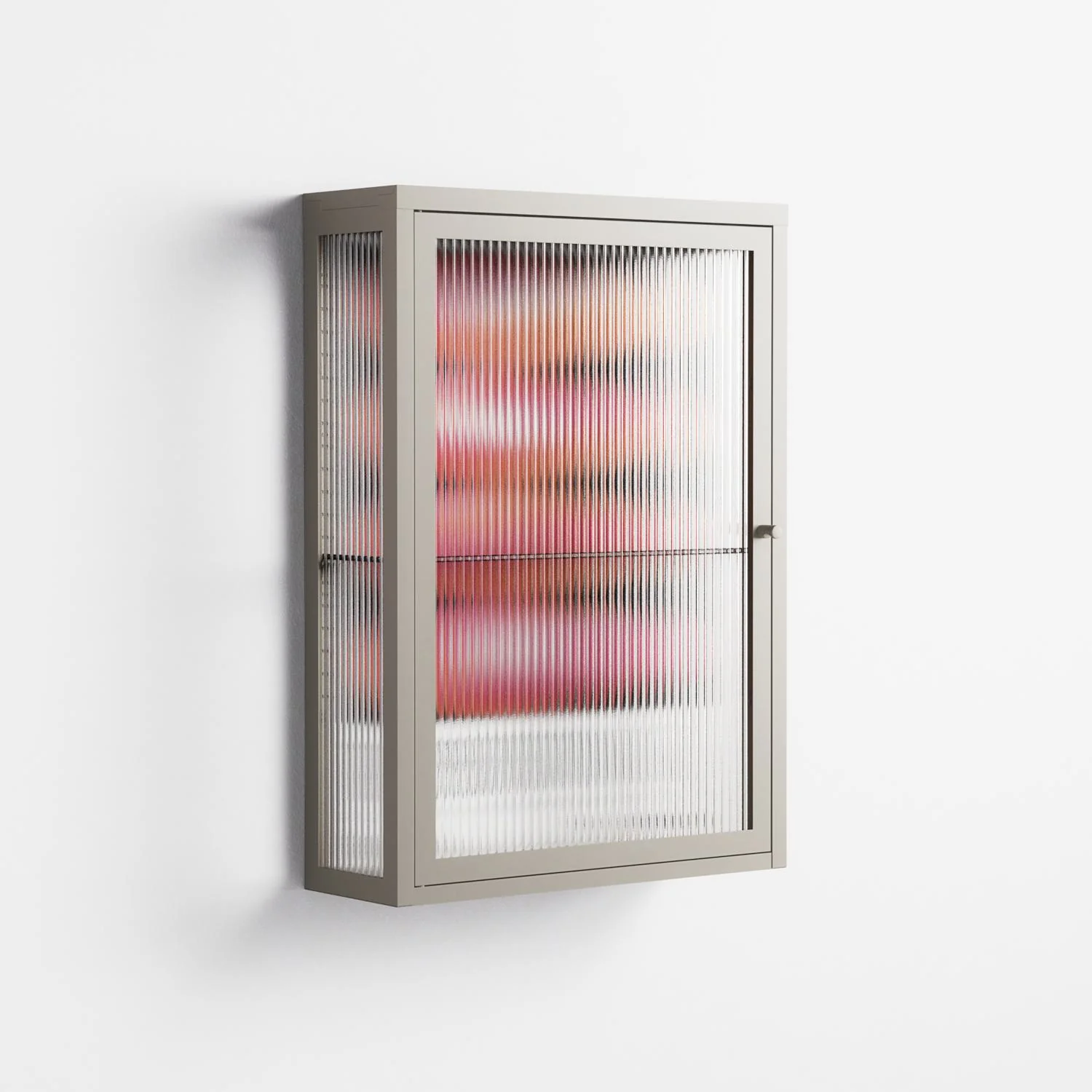 Repeating - Wall Cabinet - Alexander Khabbazi - Pebble - Reeded glass - Image 3