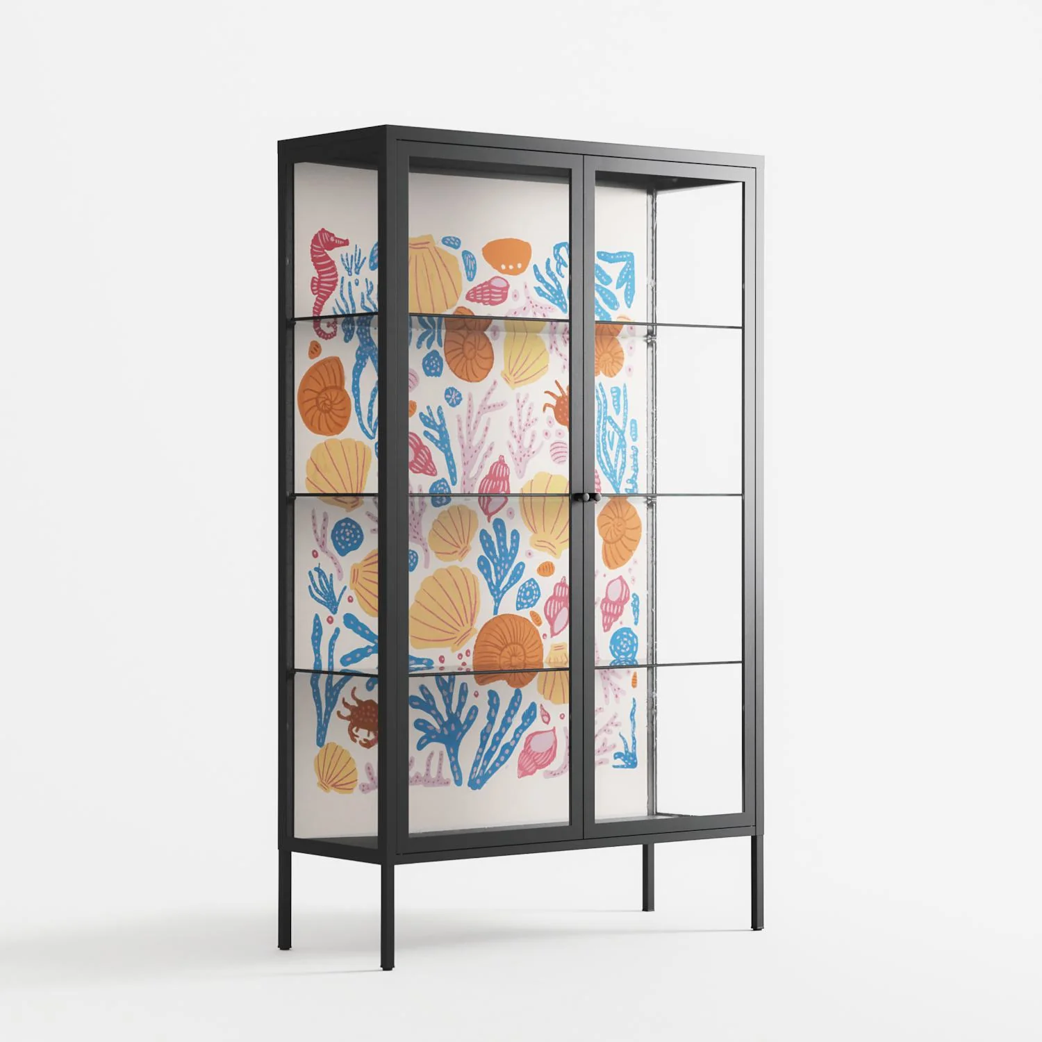 Sea Critters - Cabinet - Katie O’Shea - Antracite - Clear glass - Image 4