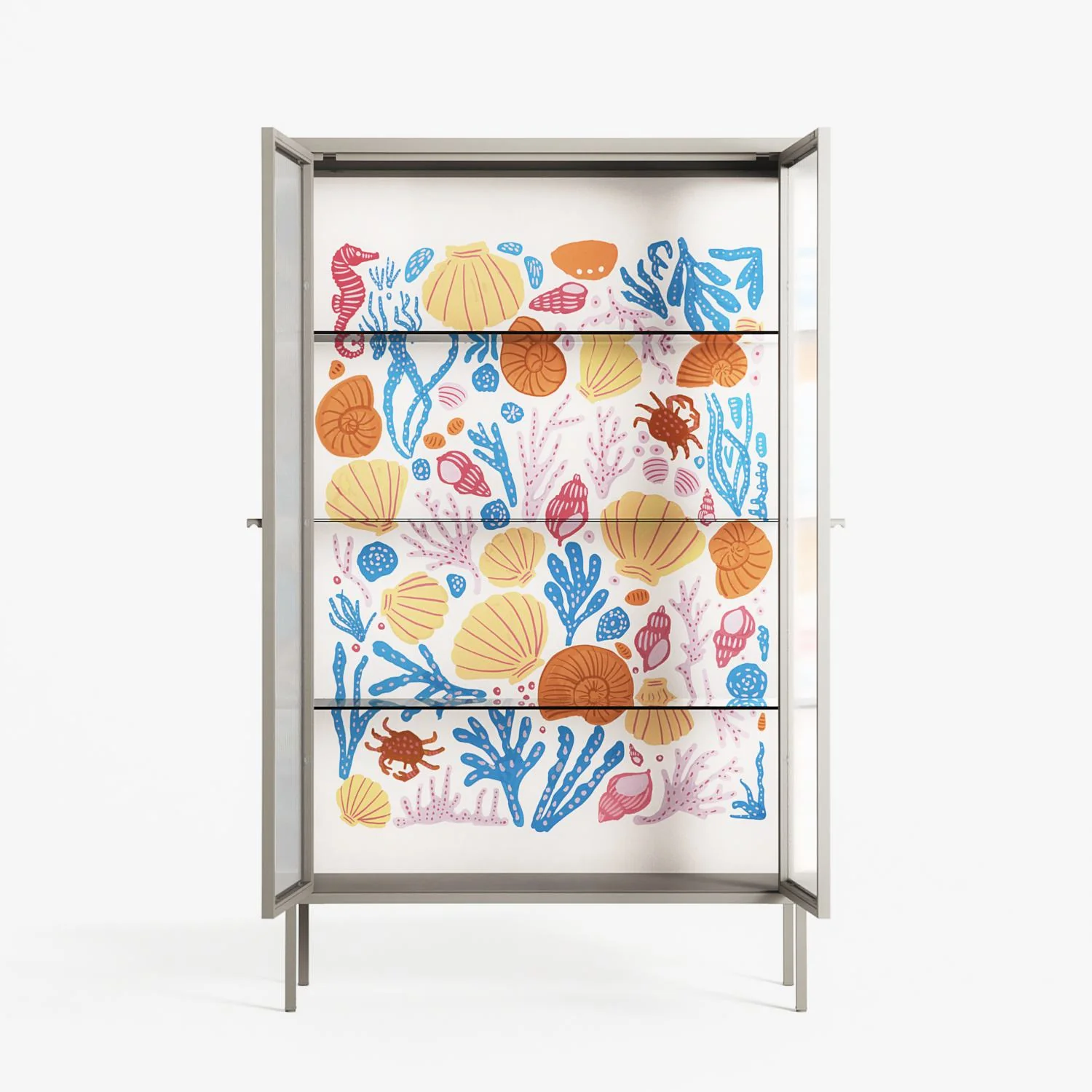 Sea Critters - Cabinet - Katie O’Shea - Pebble - Reeded glass - Image 3