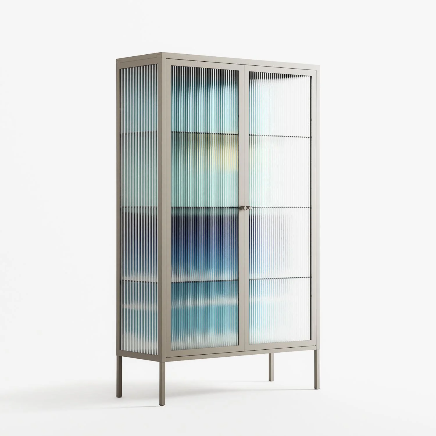 Sea Swim - Cabinet - Henry Rivers - Pebble - Reeded glass - Image 4