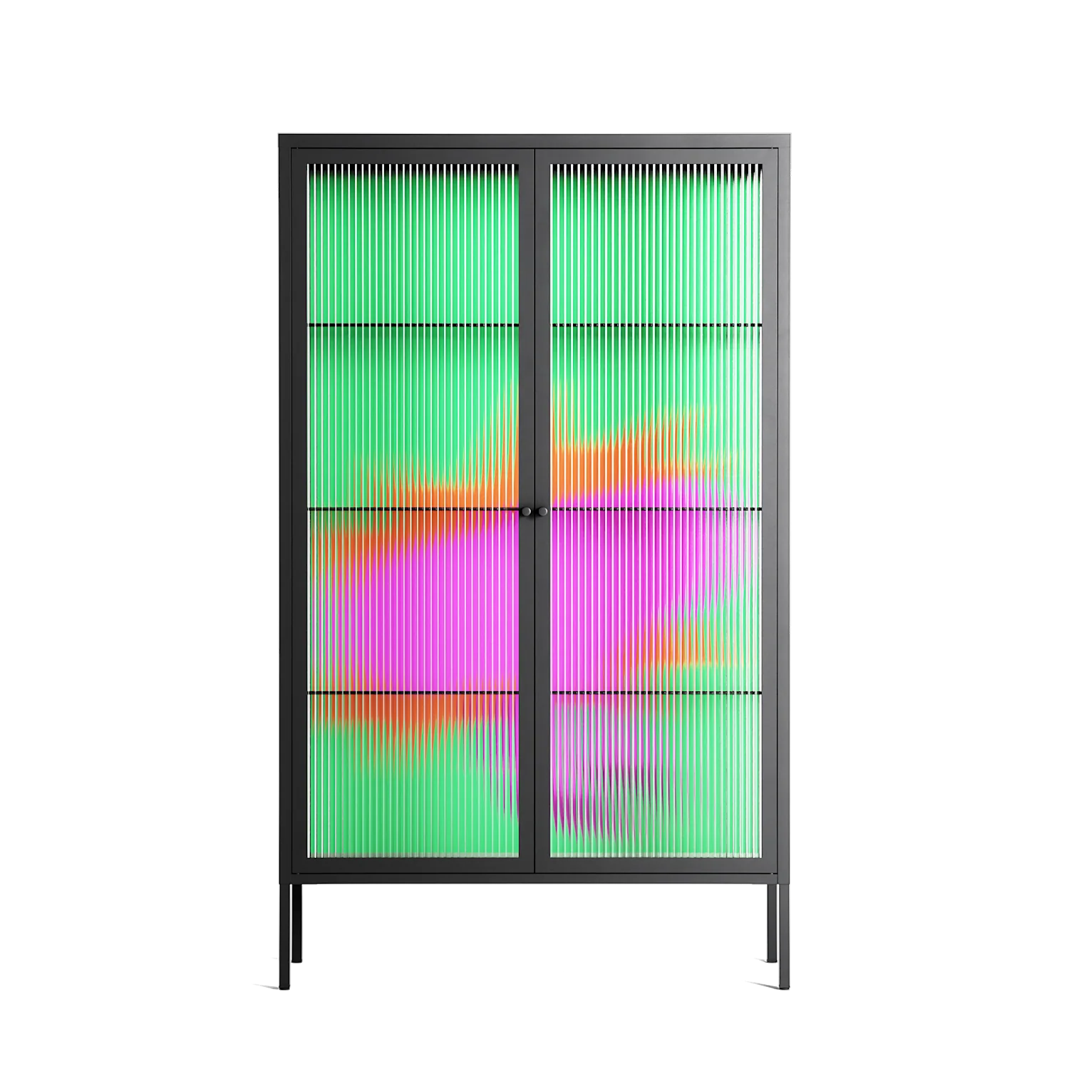 Sit This One Out - Cabinet - Ciara Wade - Antracite - Reeded glass