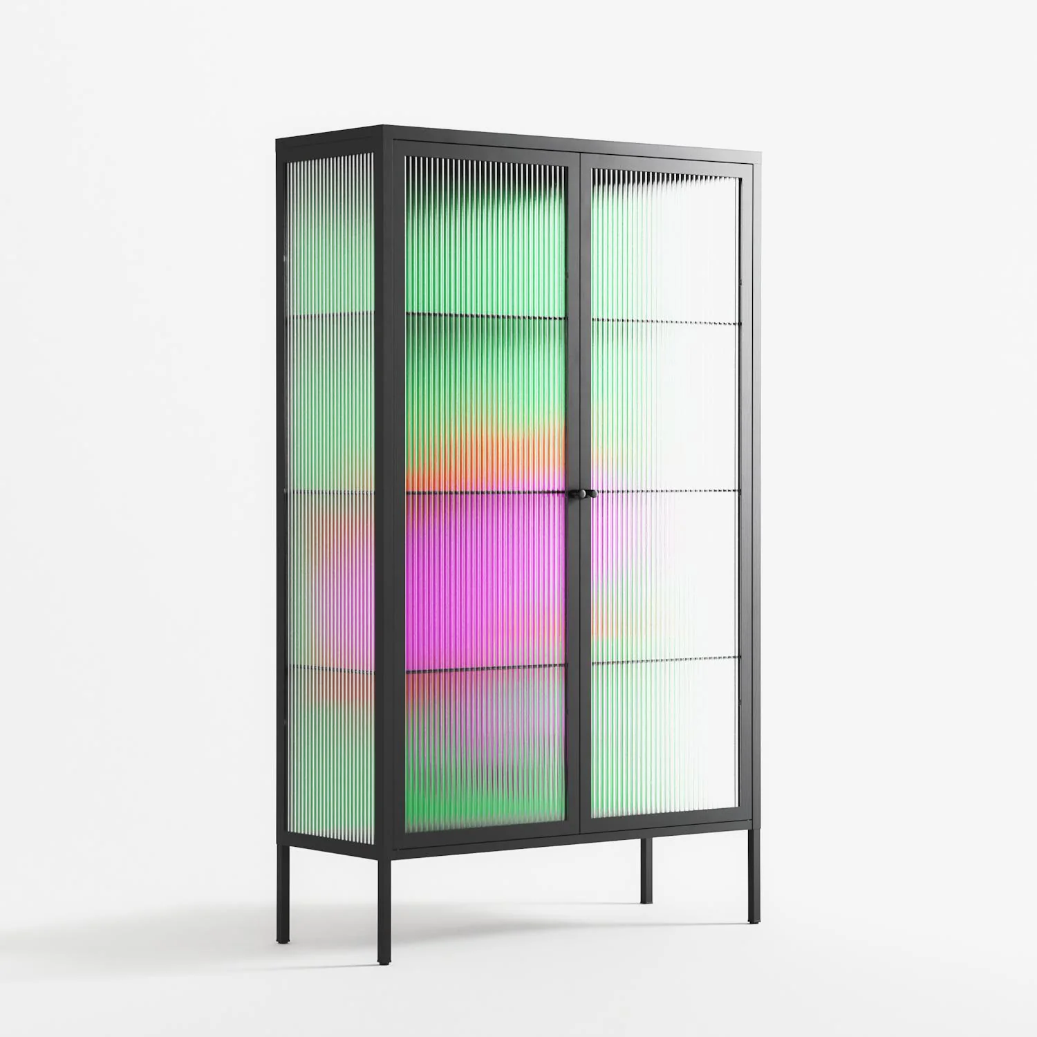 Sit This One Out - Cabinet - Ciara Wade - Antracite - Reeded glass - Image 4