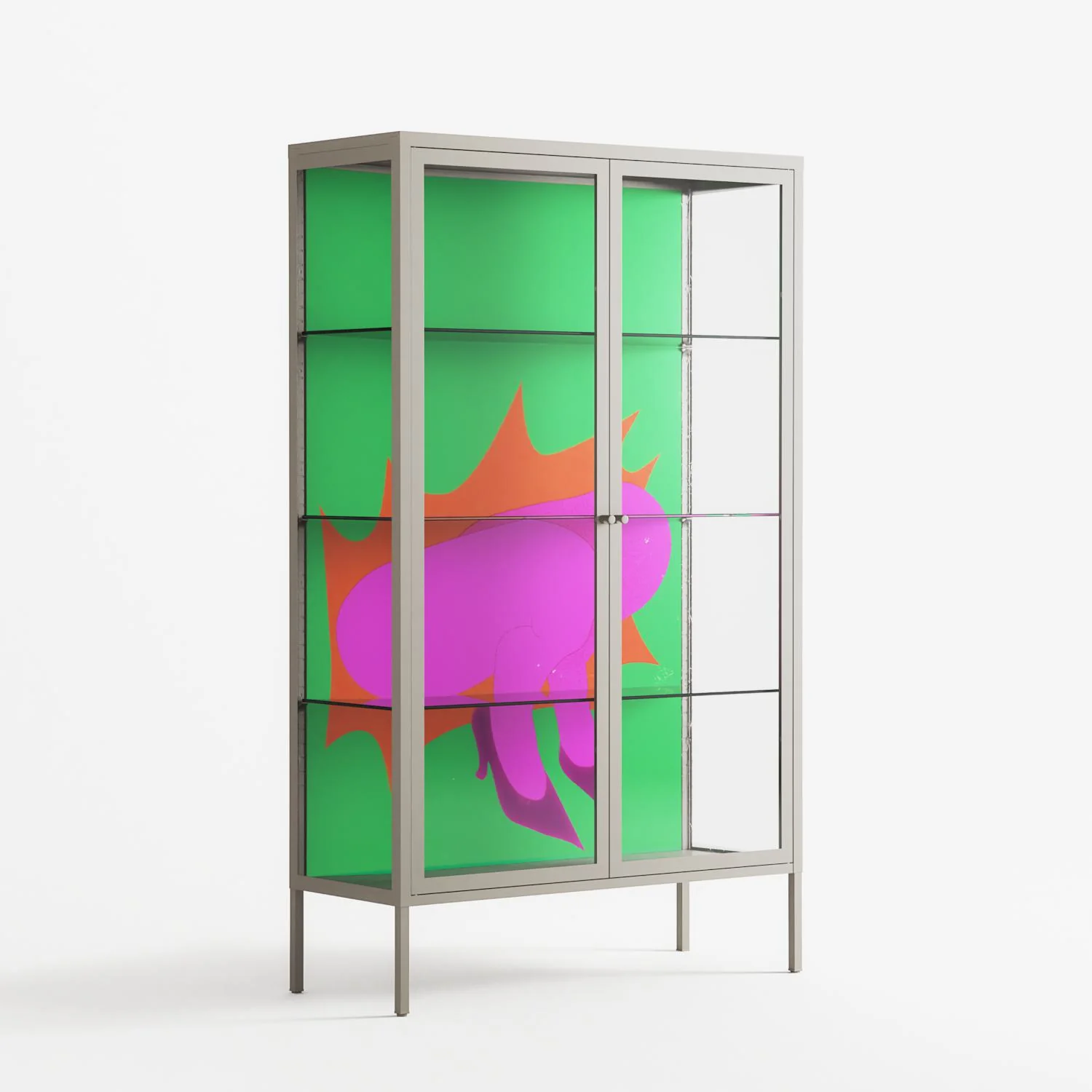 Sit This One Out - Cabinet - Ciara Wade - Pebble - Clear glass - Image 4