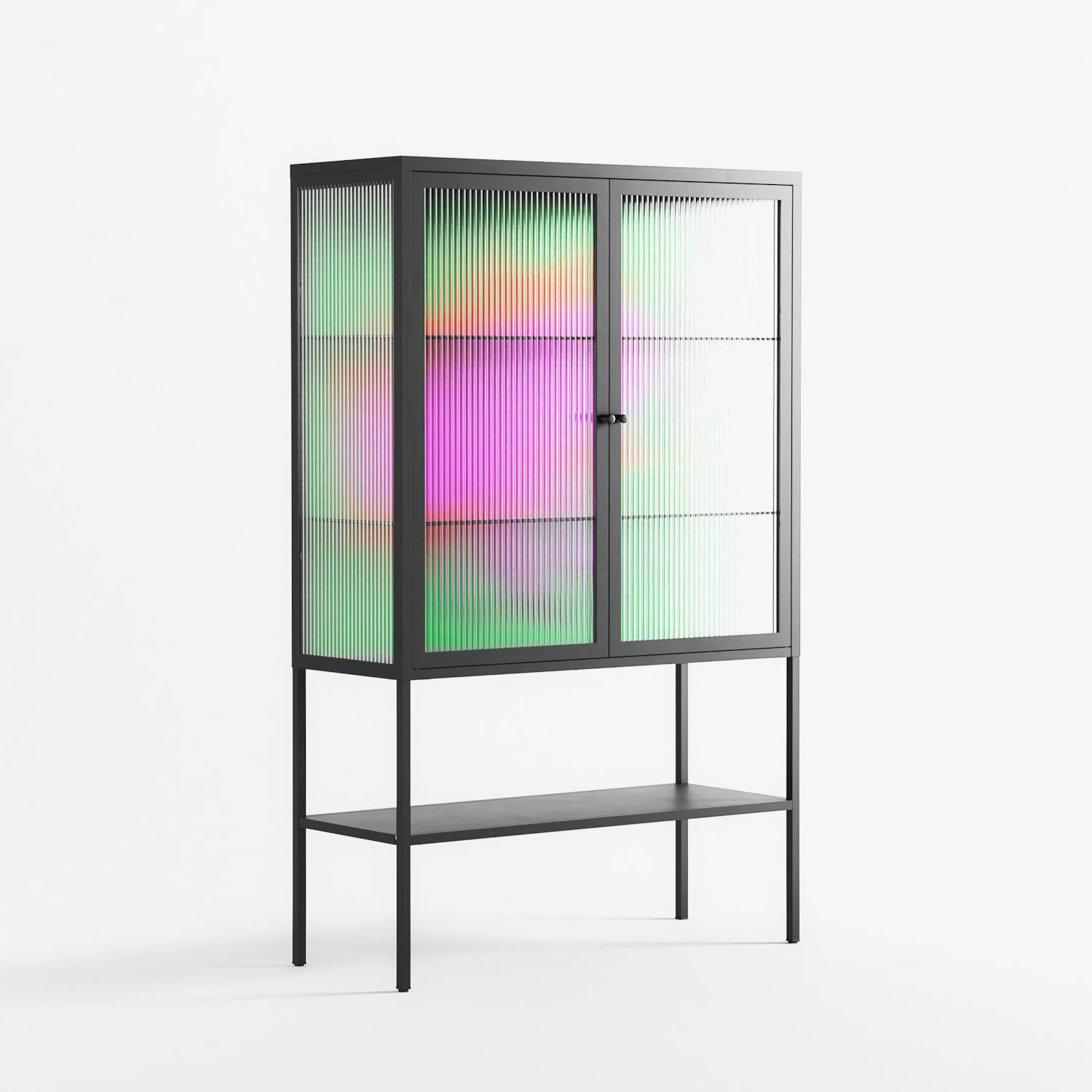 Sit This One Out - Loft Cabinet - Ciara Wade - Antracite - Reeded glass - Image 4