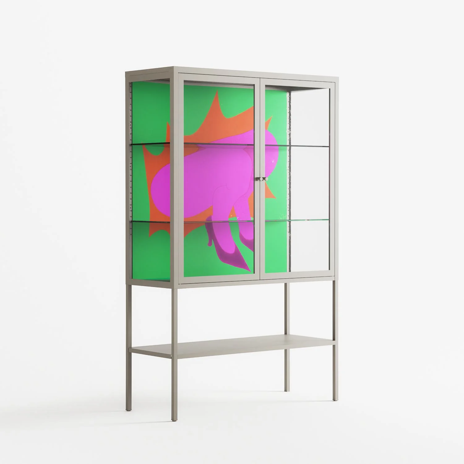 Sit This One Out - Loft Cabinet - Ciara Wade - Pebble - Clear glass - Image 4