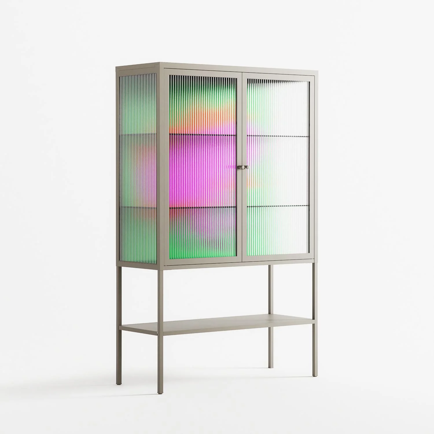 Sit This One Out - Loft Cabinet - Ciara Wade - Pebble - Reeded glass - Image 4