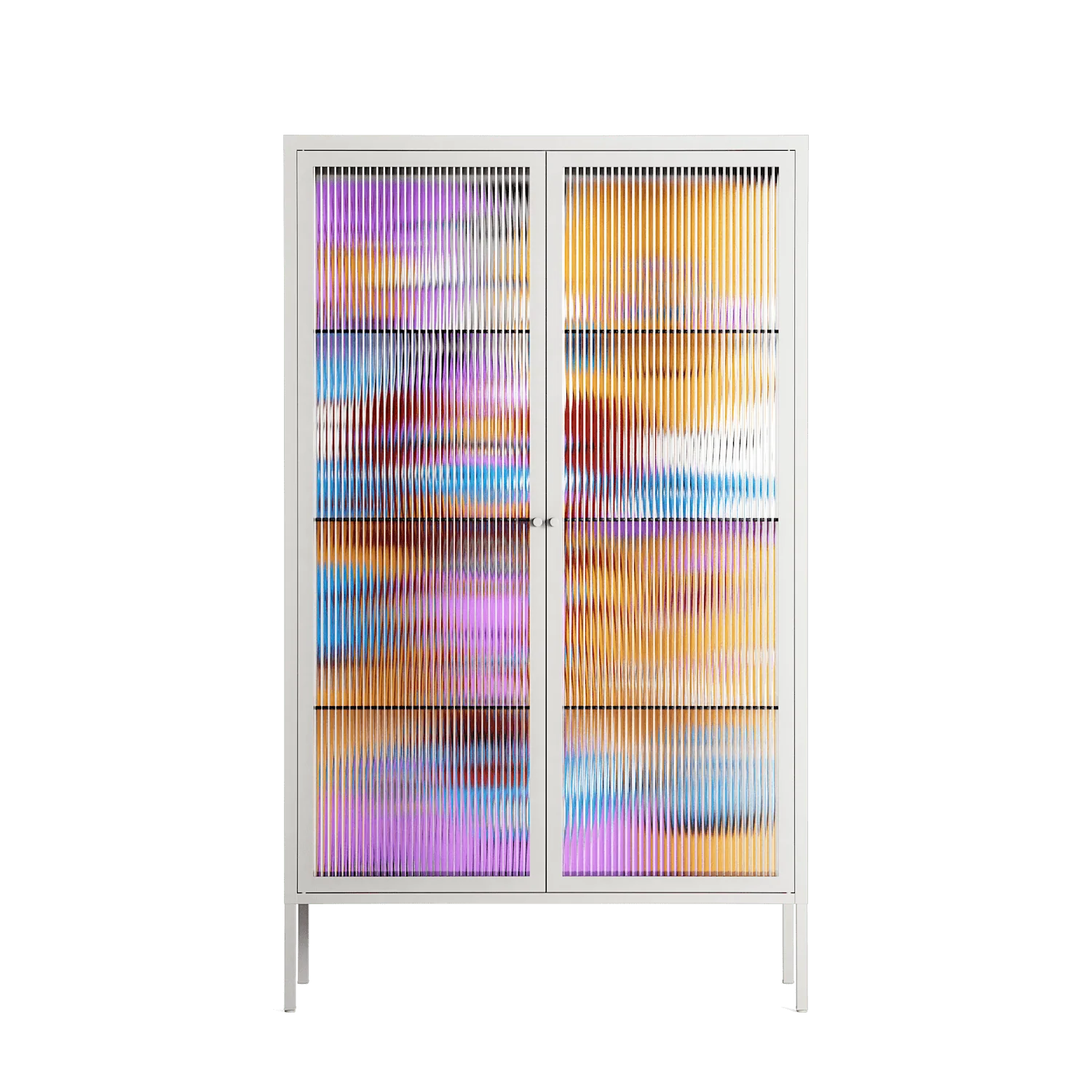 Solar Cancer - Cabinet - Cezar Berje - Chalk - Reeded glass