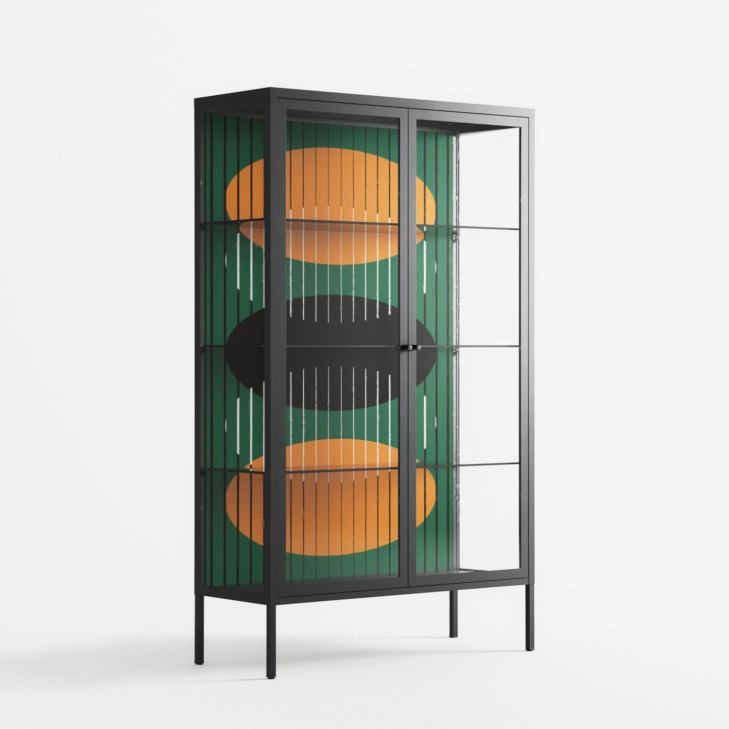 Soul Split - Cabinet - Oluwasheyi Adebayo - Antracite - Clear glass - Image 4