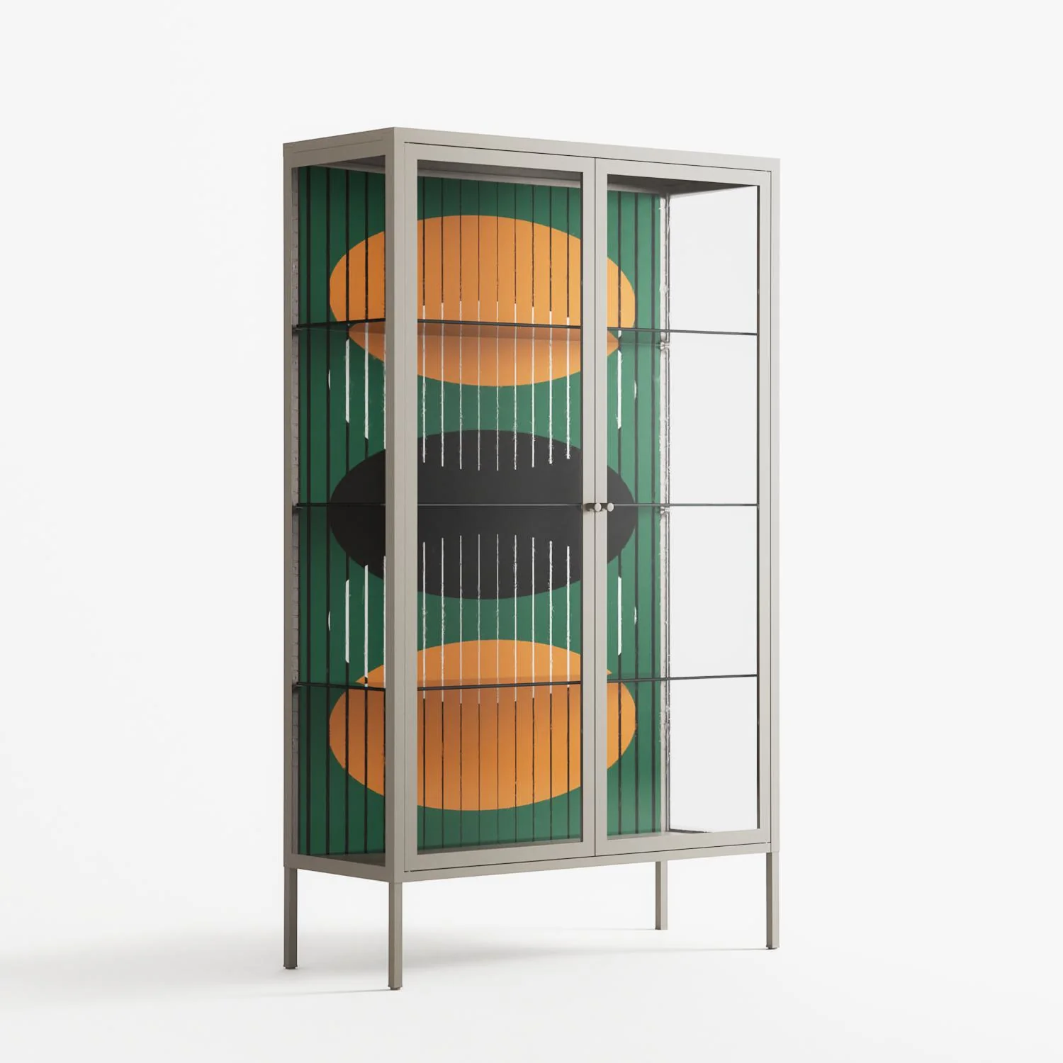 Soul Split - Cabinet - Oluwasheyi Adebayo - Pebble - Clear glass - Image 4