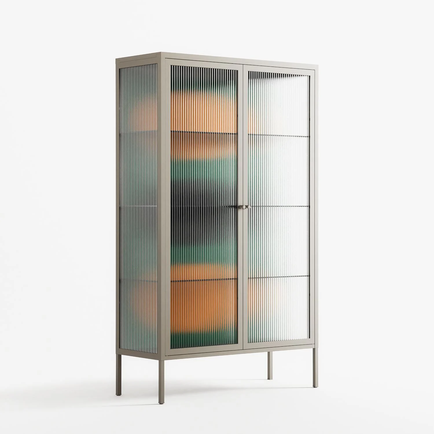 Soul Split - Cabinet - Oluwasheyi Adebayo - Pebble - Reeded glass - Image 4
