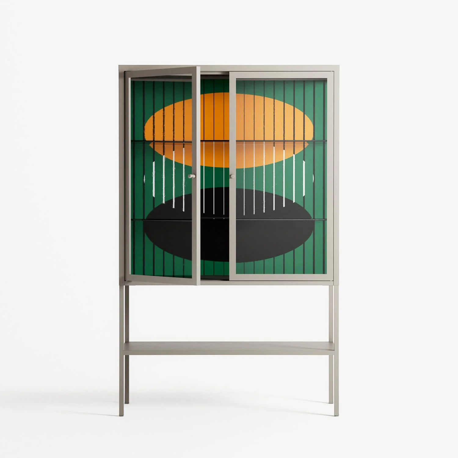 Soul Split - Loft Cabinet - Oluwasheyi Adebayo - Pebble - Clear glass - Image 2