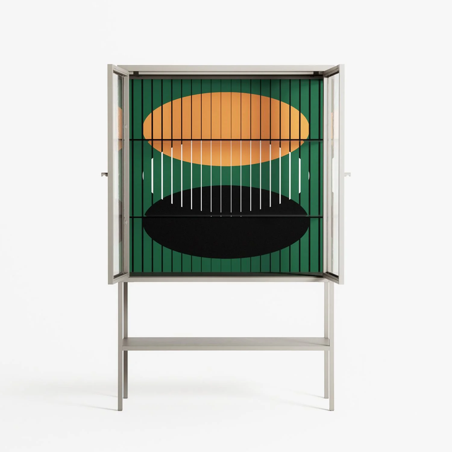 Soul Split - Loft Cabinet - Oluwasheyi Adebayo - Pebble - Clear glass - Image 3