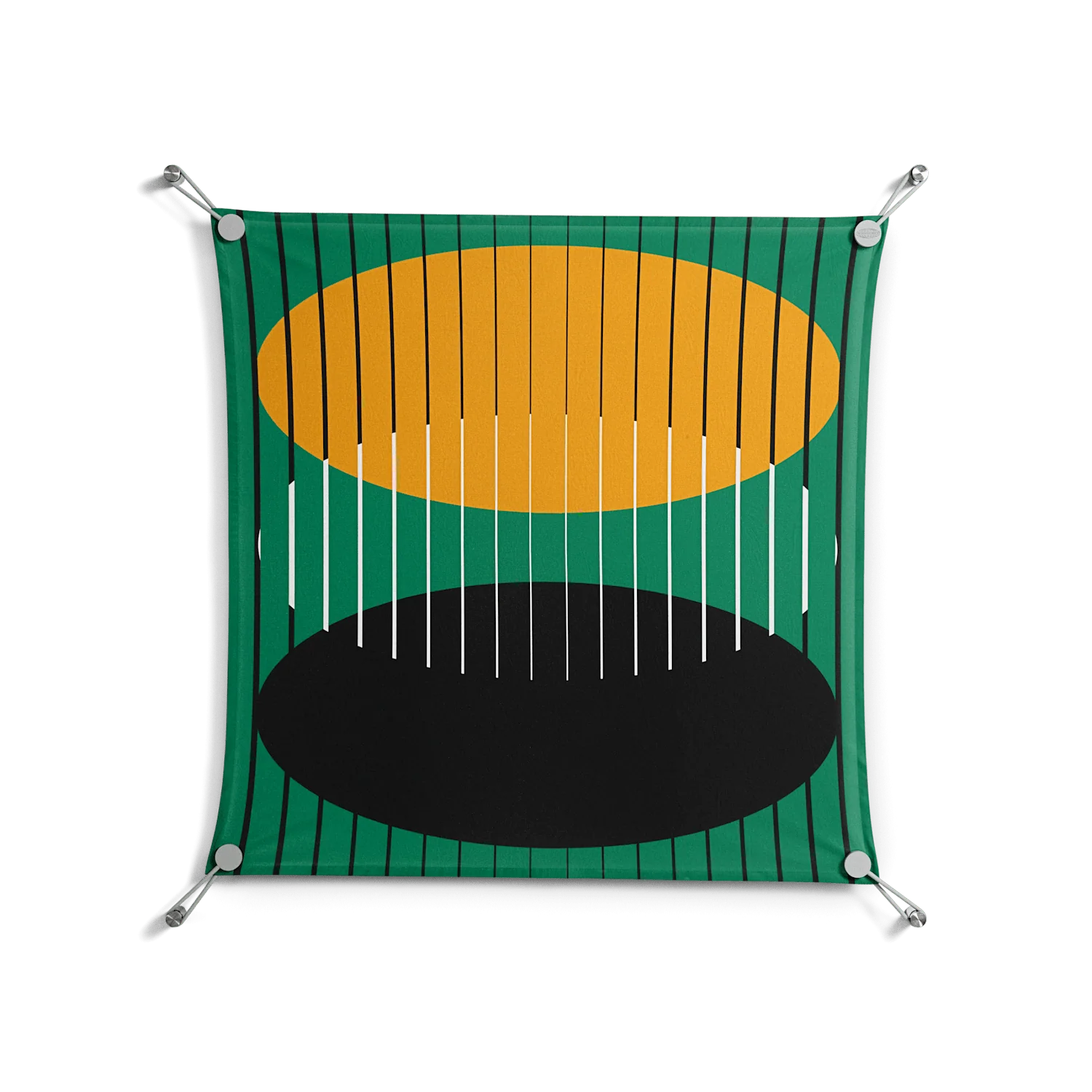 Soul Split - Work On Wall - Oluwasheyi Adebayo - Silver - 70 x 70 cm