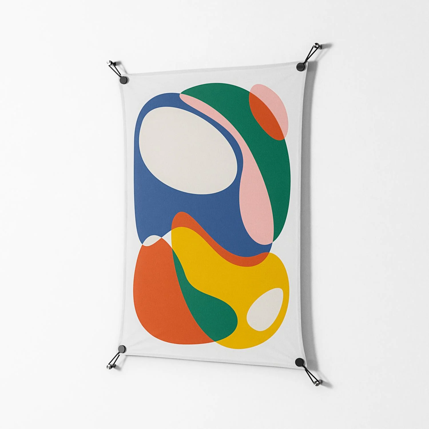 Spilled Paint - Work On Wall - Vratislav Pecka - Black - 70 x 100 cm - Image 2
