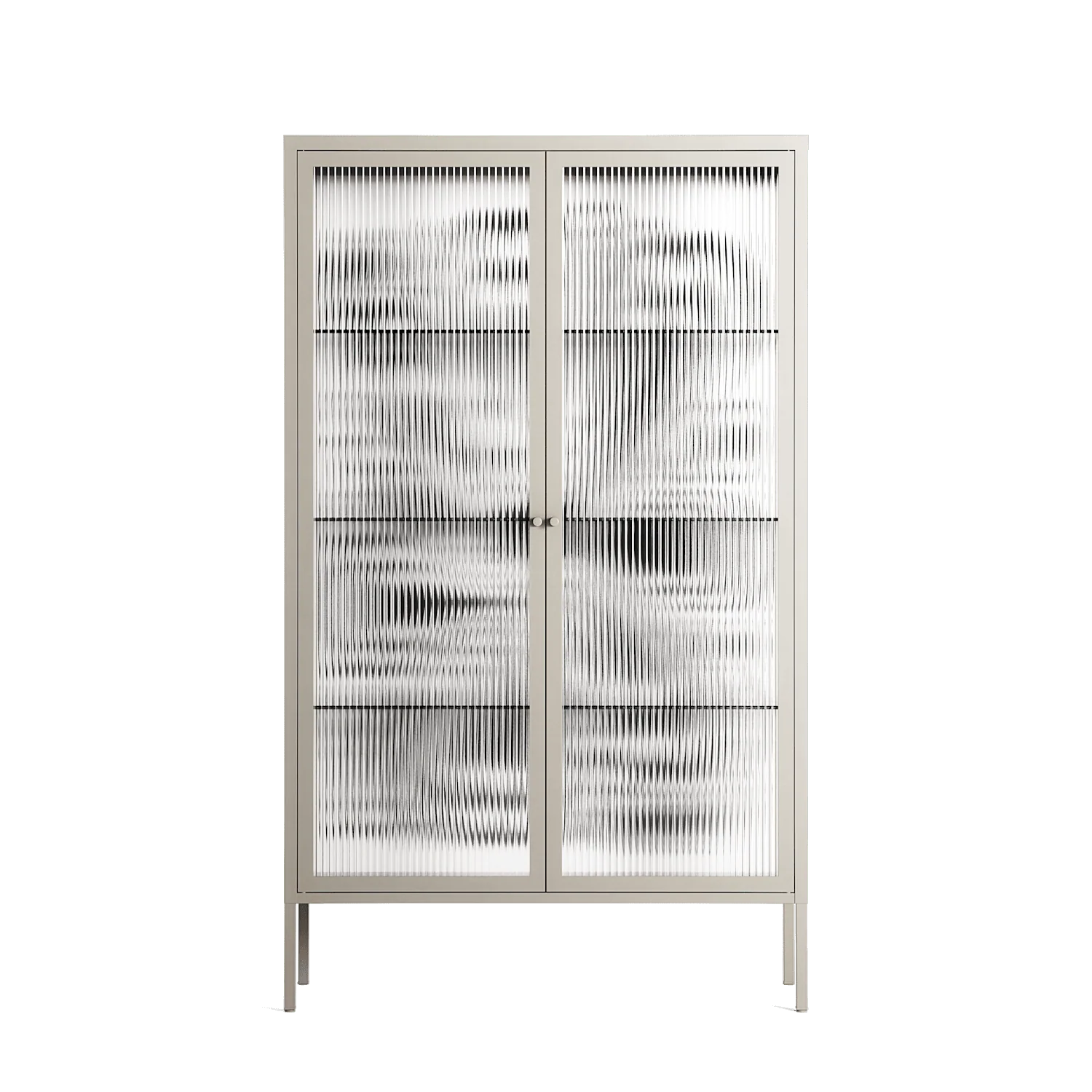 Splash of black - Cabinet - Vratislav Pecka - Pebble - Reeded glass