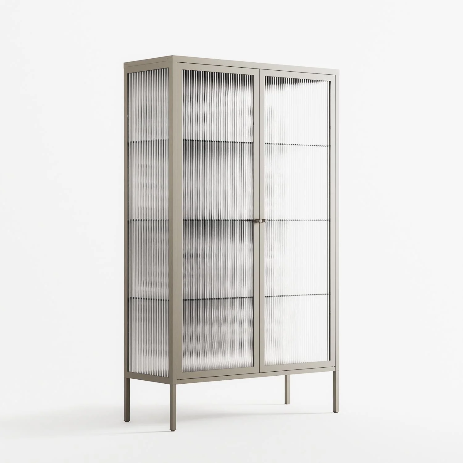 Splash of black - Cabinet - Vratislav Pecka - Pebble - Reeded glass - Image 4