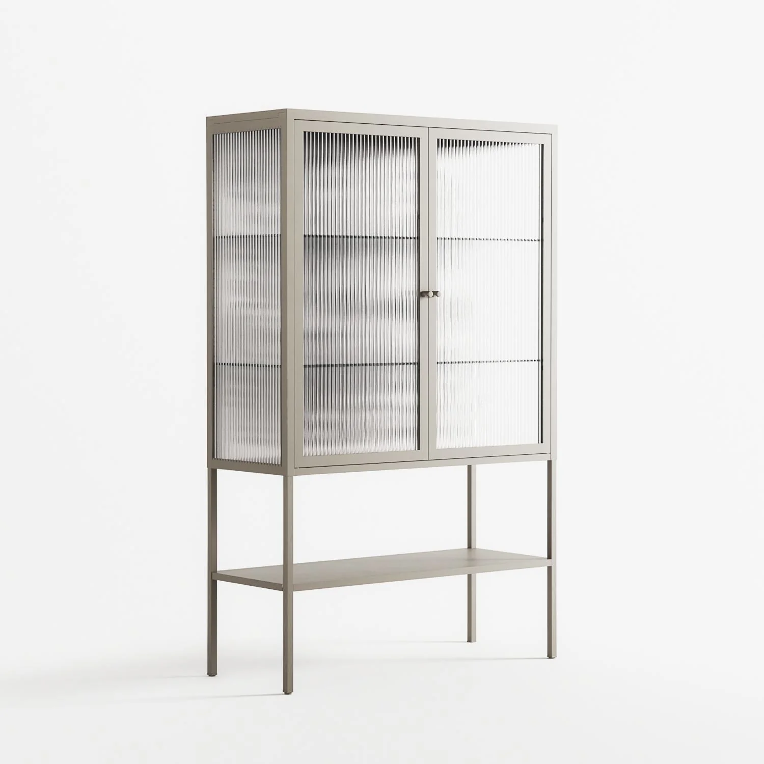 Splash of black - Loft Cabinet - Vratislav Pecka - Pebble - Reeded glass - Image 4