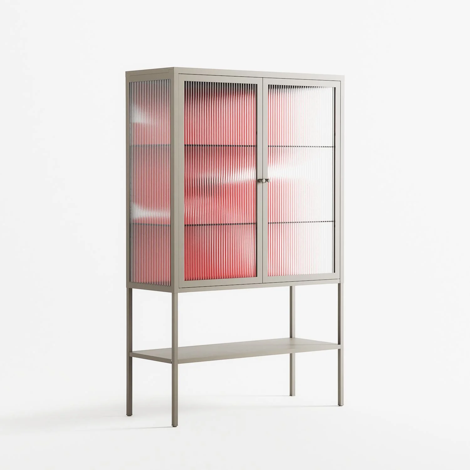 Spring to Summer - Loft Cabinet - Alexander Khabbazi - Pebble - Reeded glass - Image 4