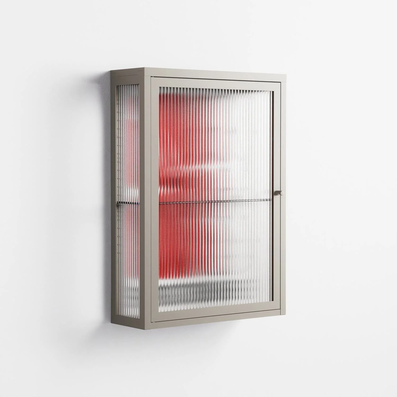 Spring to Summer - Wall Cabinet - Alexander Khabbazi - Pebble - Reeded glass - Image 3