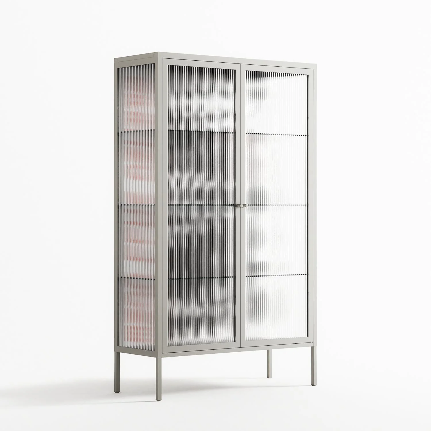 Spring Will Come - Cabinet - Alexander Khabbazi - Chalk - Reeded glass - Image 4