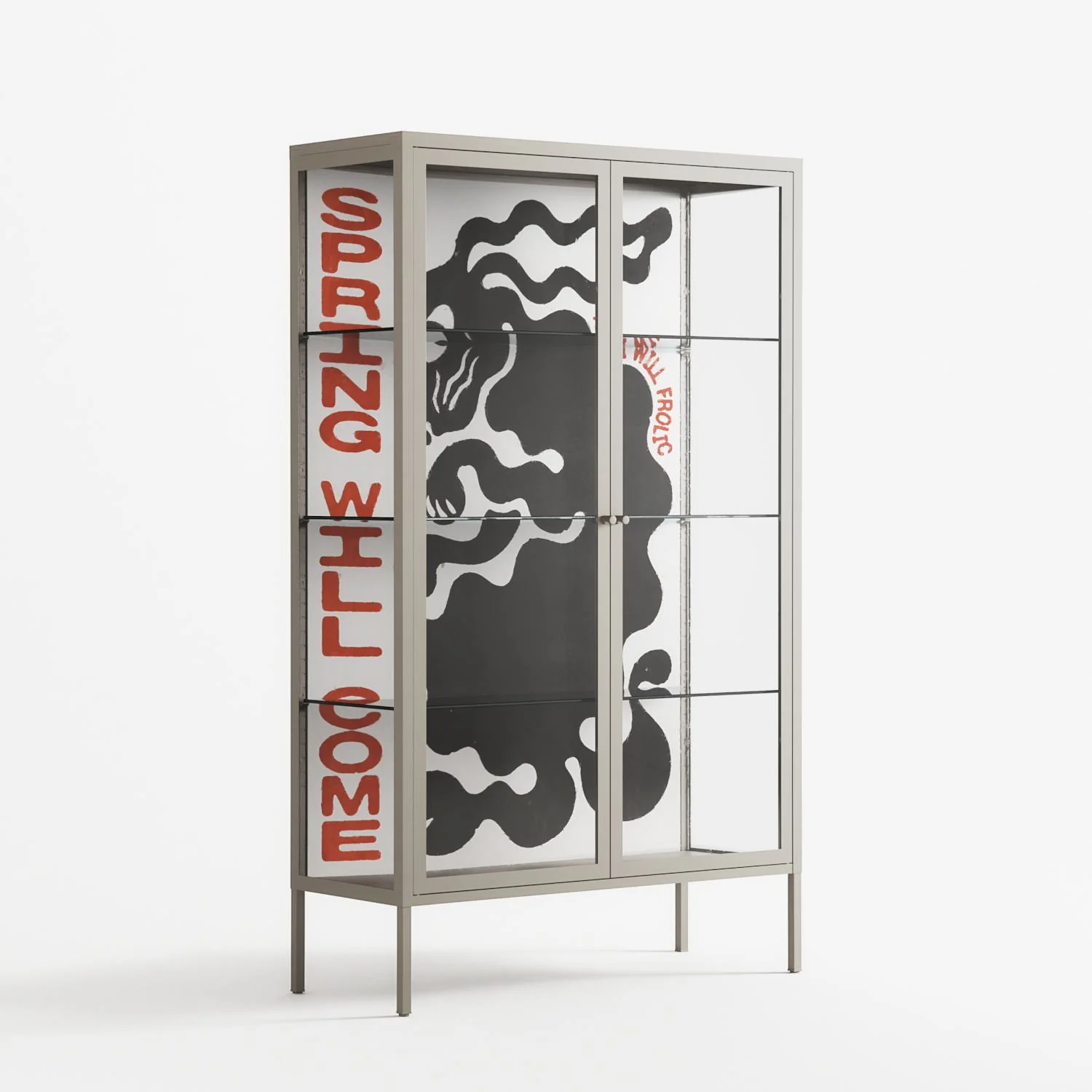 Spring Will Come - Cabinet - Alexander Khabbazi - Pebble - Clear glass - Image 4