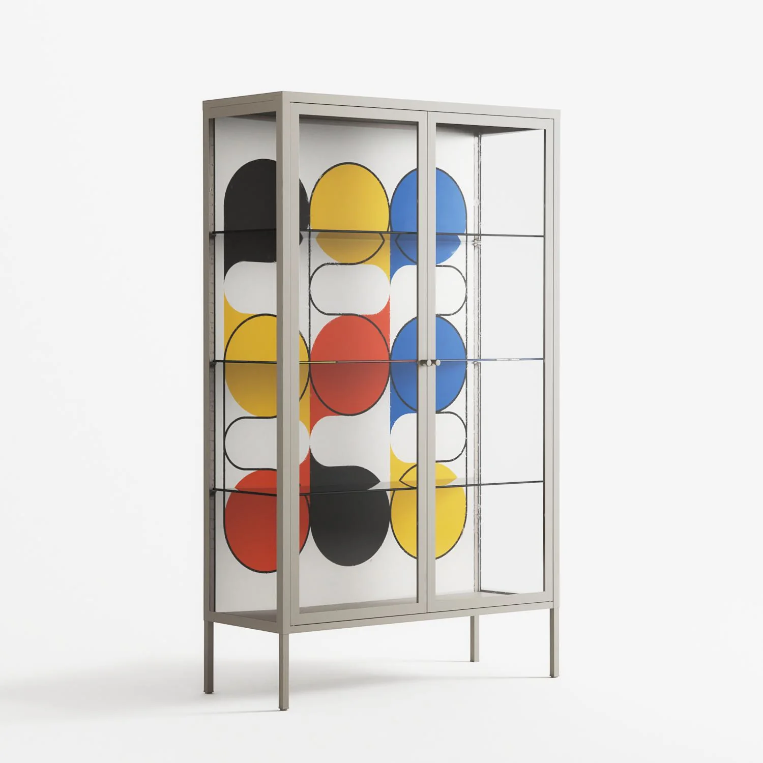Springs - Cabinet - Vratislav Pecka - Pebble - Clear glass - Image 4