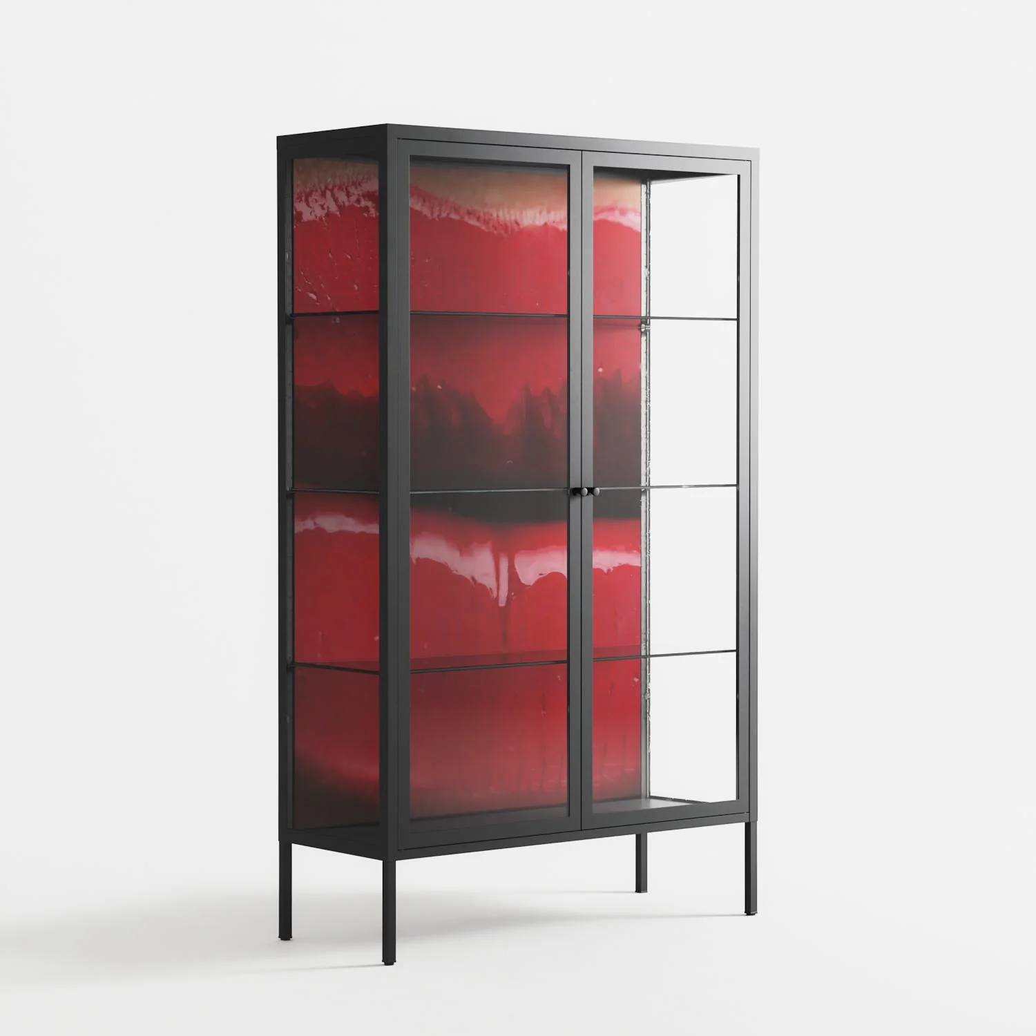 Squish - Cabinet - Nadia Ryder - Antracite - Clear glass - Image 4