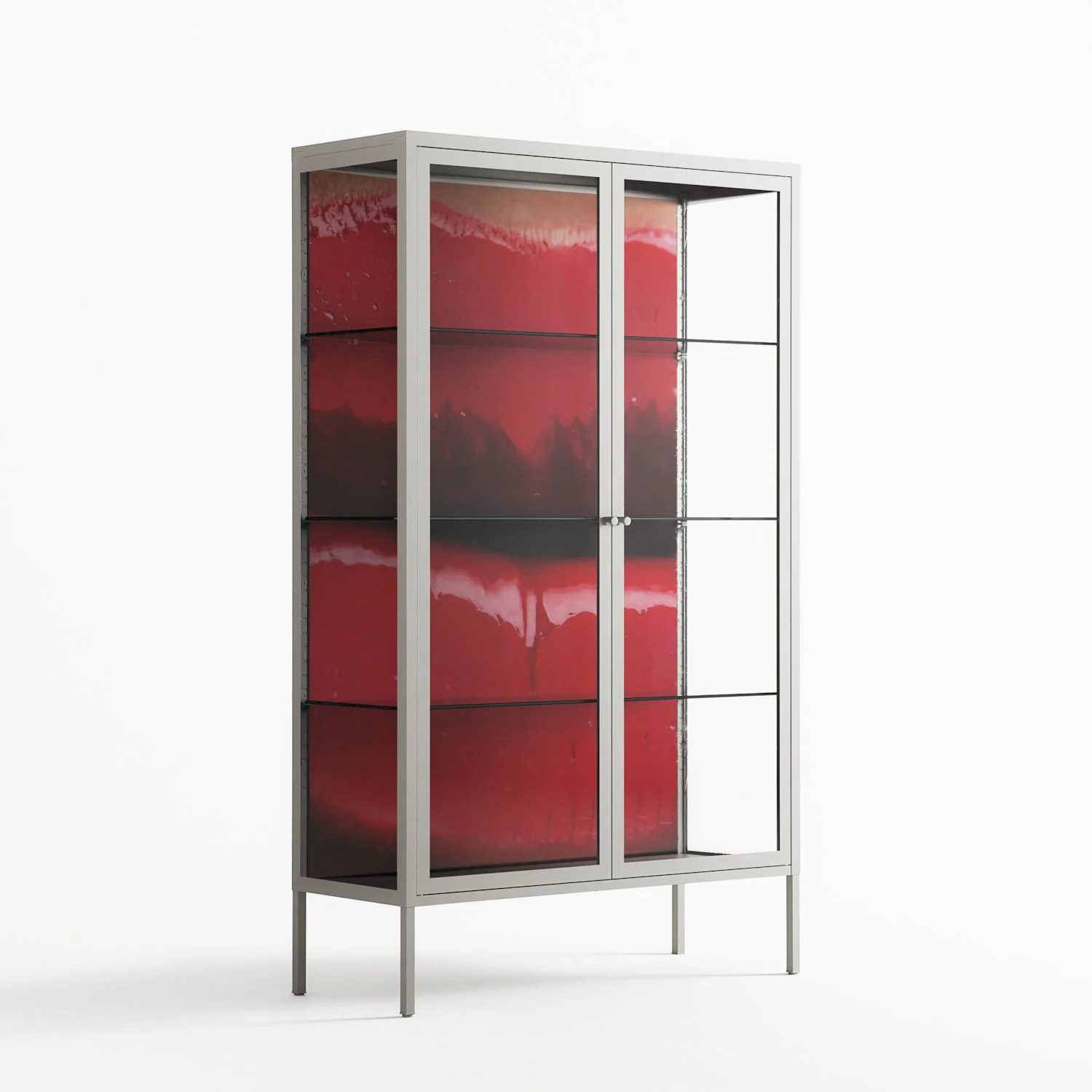 Squish - Cabinet - Nadia Ryder - Chalk - Clear glass - Image 4